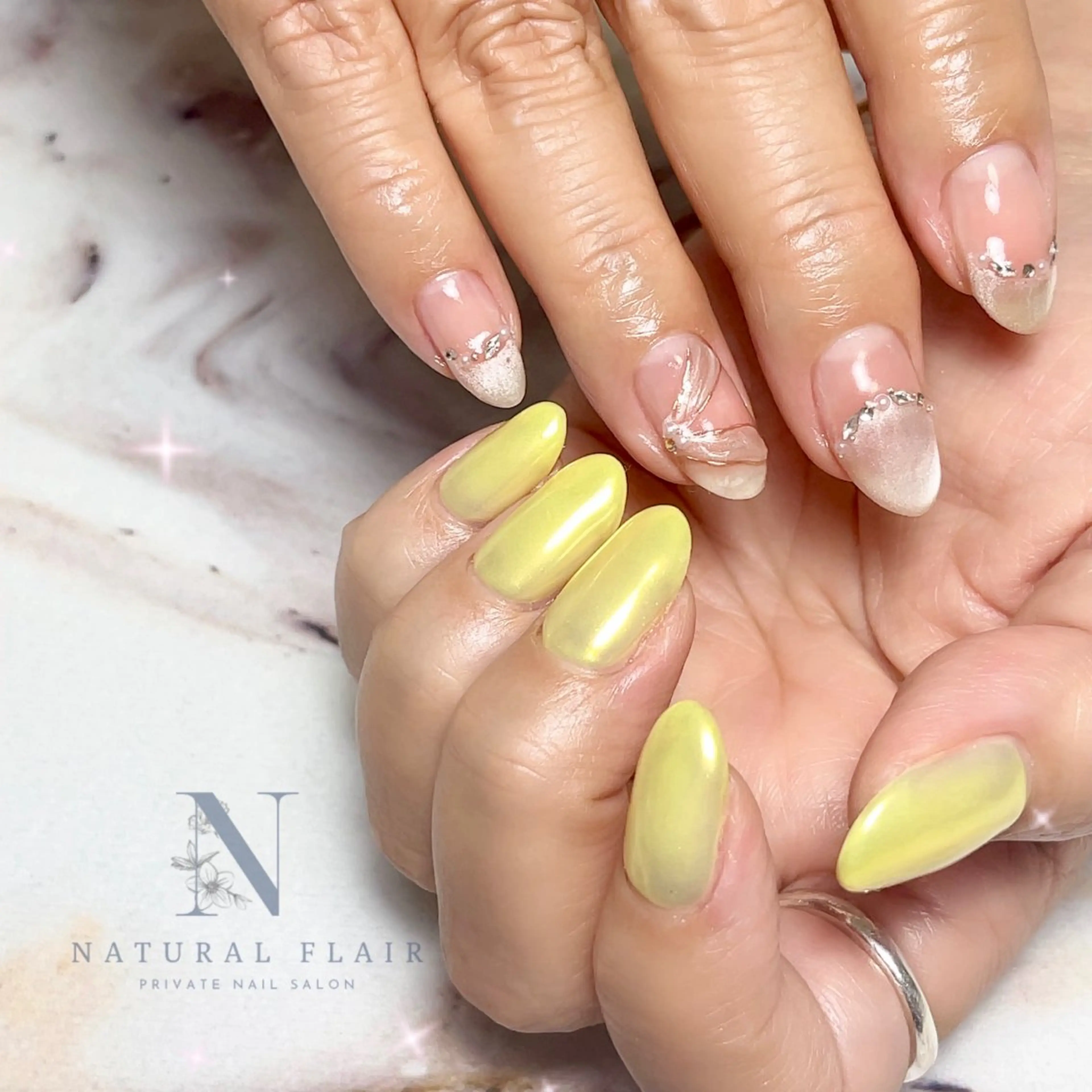 ネイル ハンドネイル natural flairのネイルデザイン