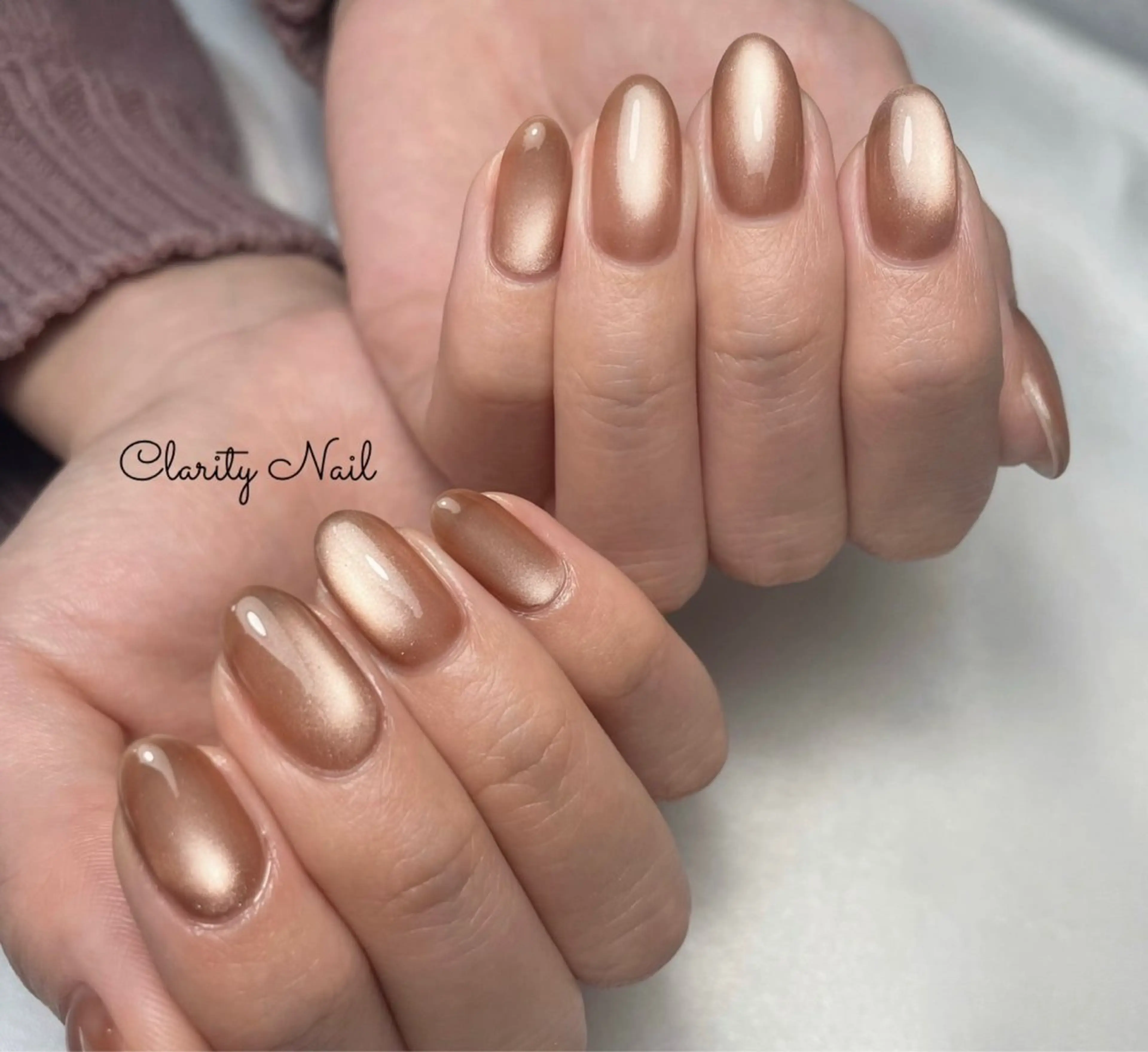 ネイル ワンカラーネイル ハンドネイル Clarity Nailのネイルデザイン