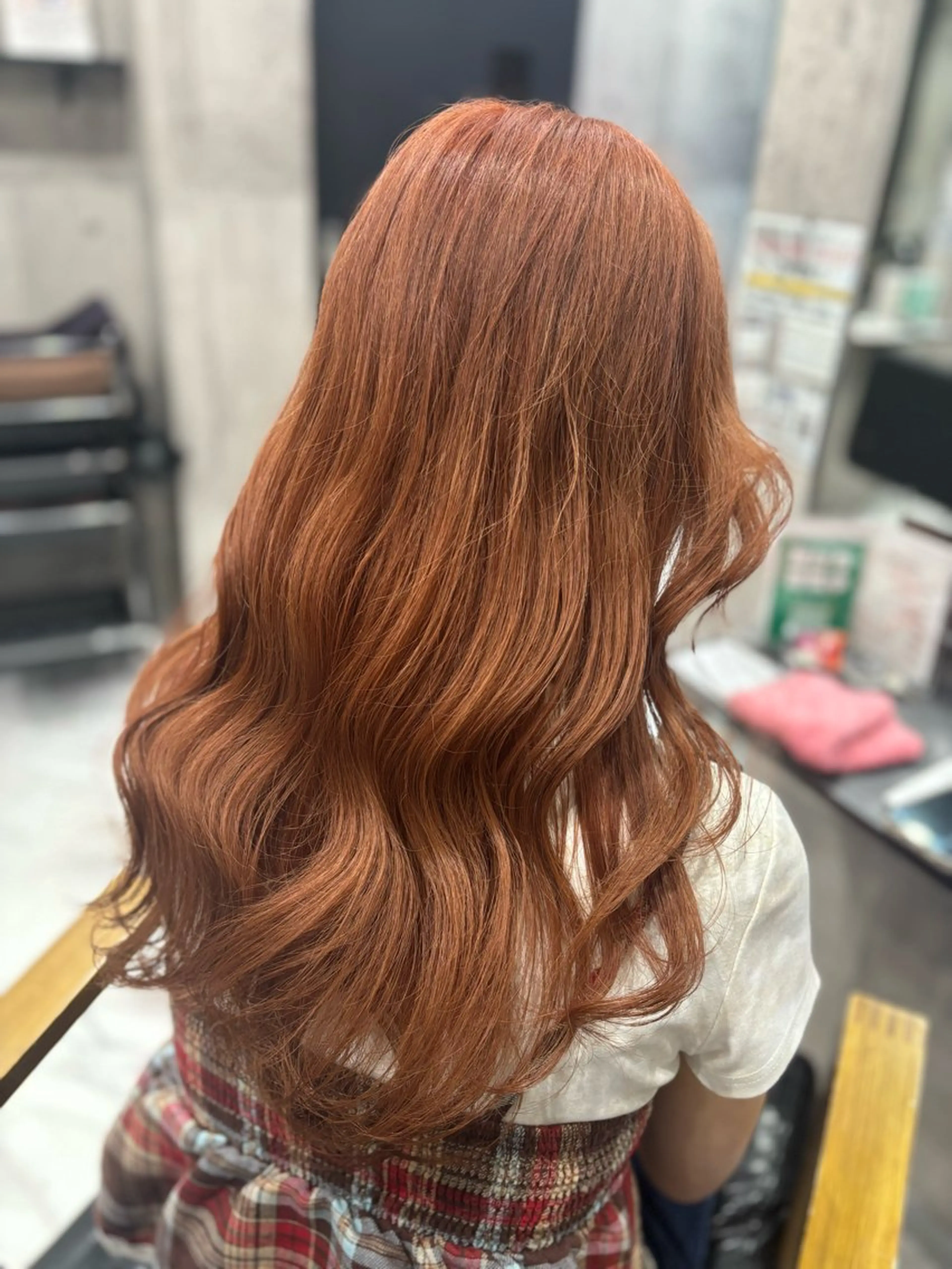 セミロング ヘアカラー トリートメント ボブ／"質感再生"艶 カラー🫧sHOMaのヘアスタイル