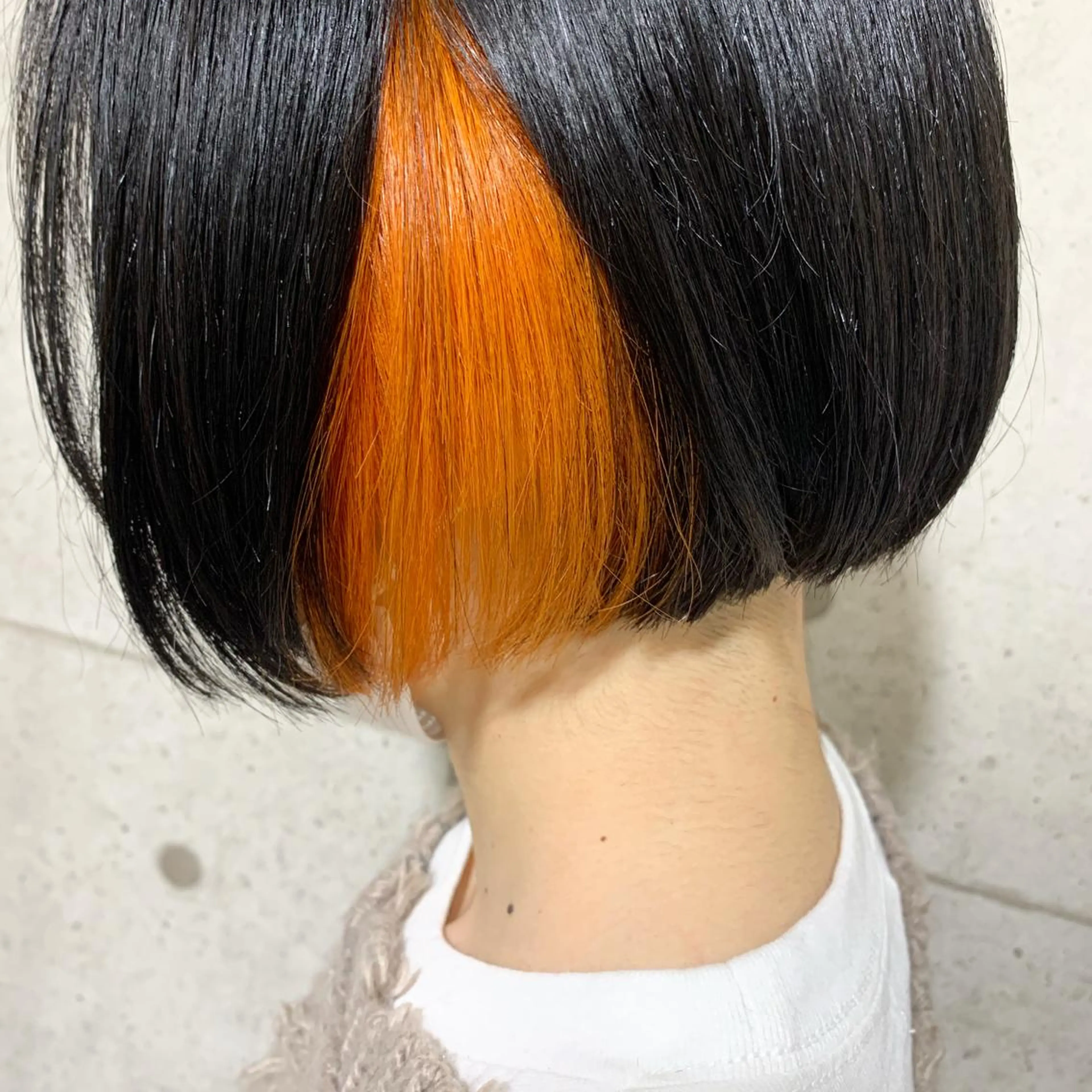 ショート カラー ブリーチ トリートメント ヘアカラー トリートメント 🌷モテ髪推しカラー moe🐰🌷のヘアスタイル