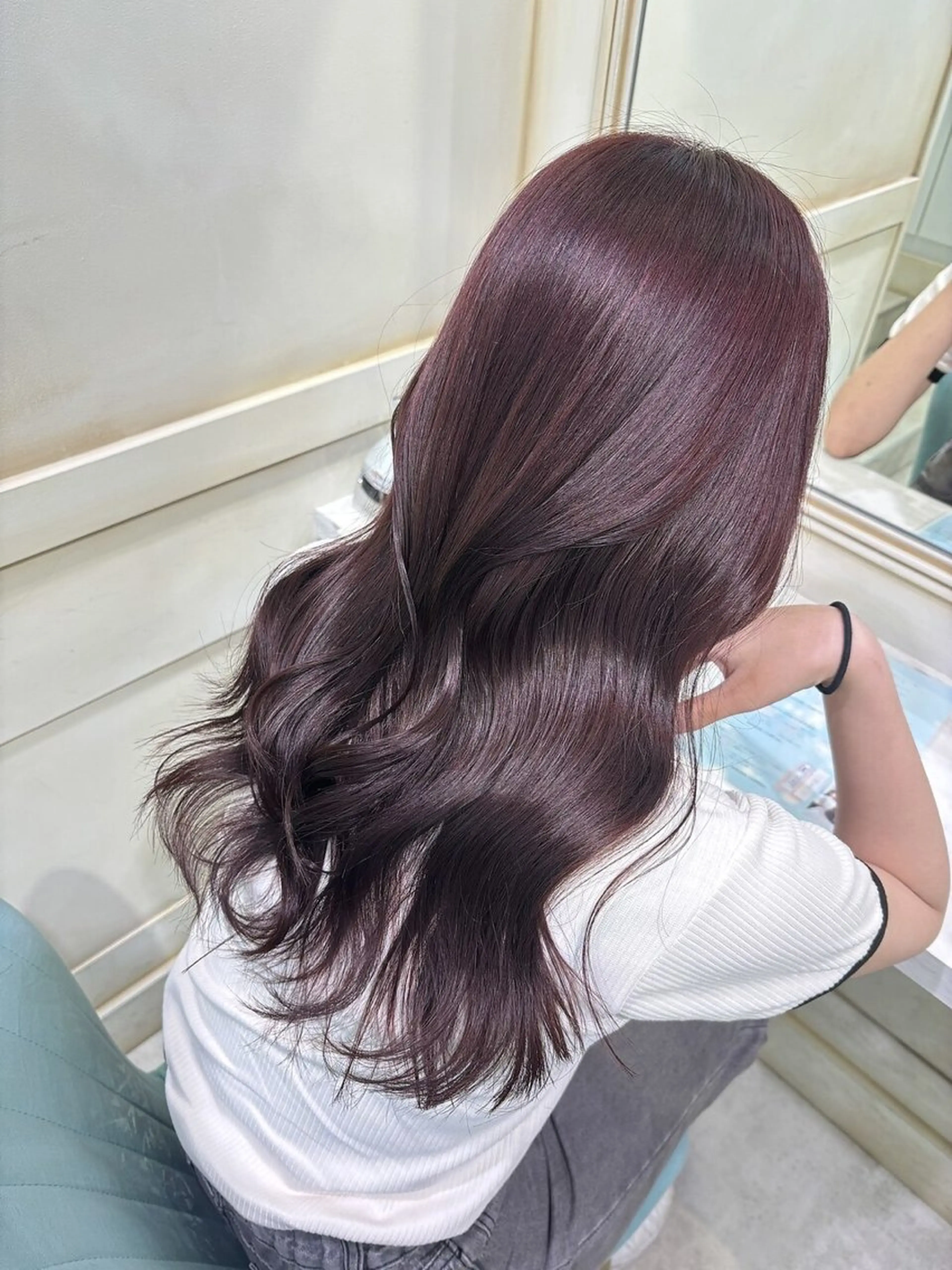 ロング カラー ハイトーン/ブリーチ 💙みずき💙のヘアスタイル