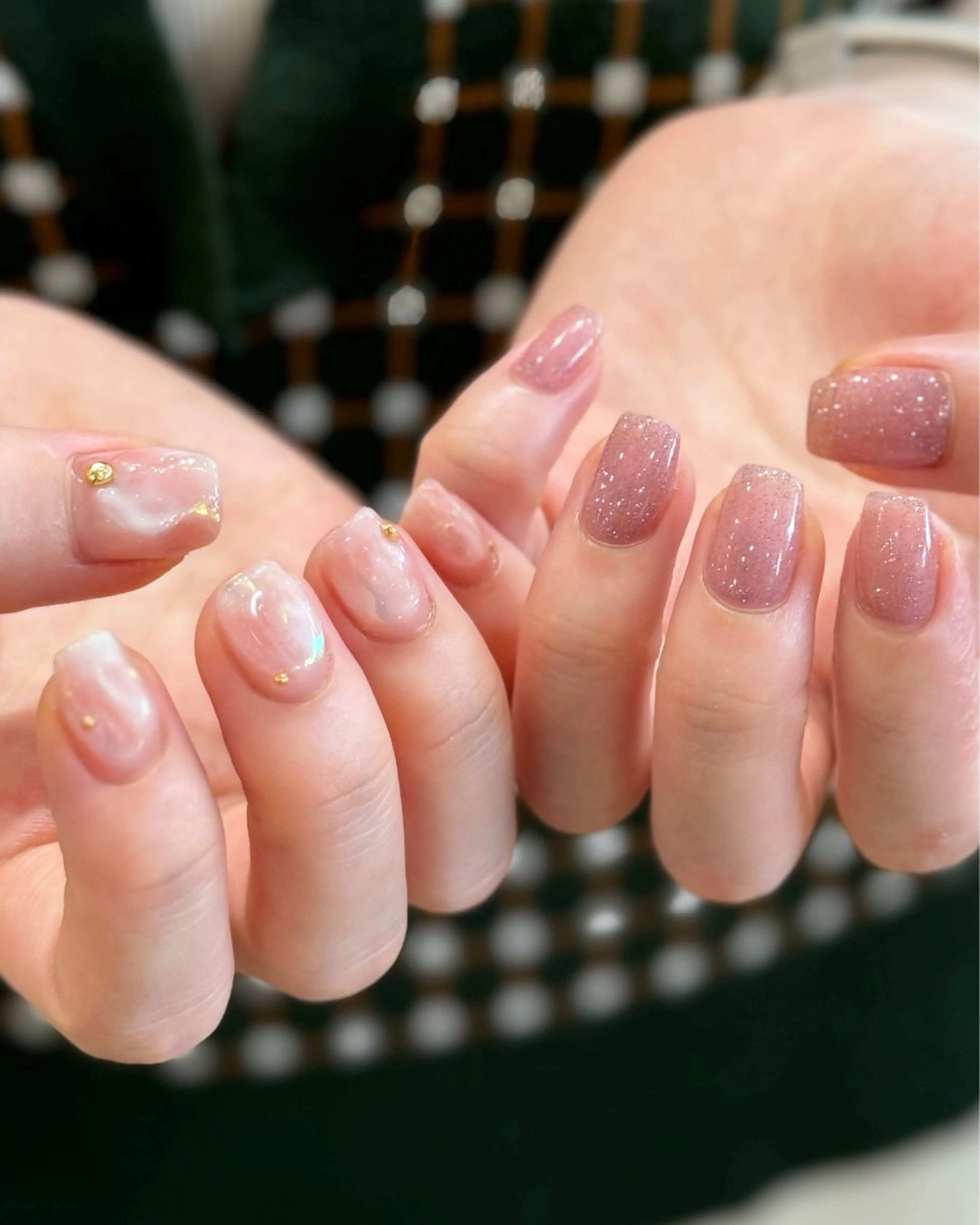 ネイル フラッシュネイル nail salon neige所属・ジェムネイル Risa.のネイルデザイン