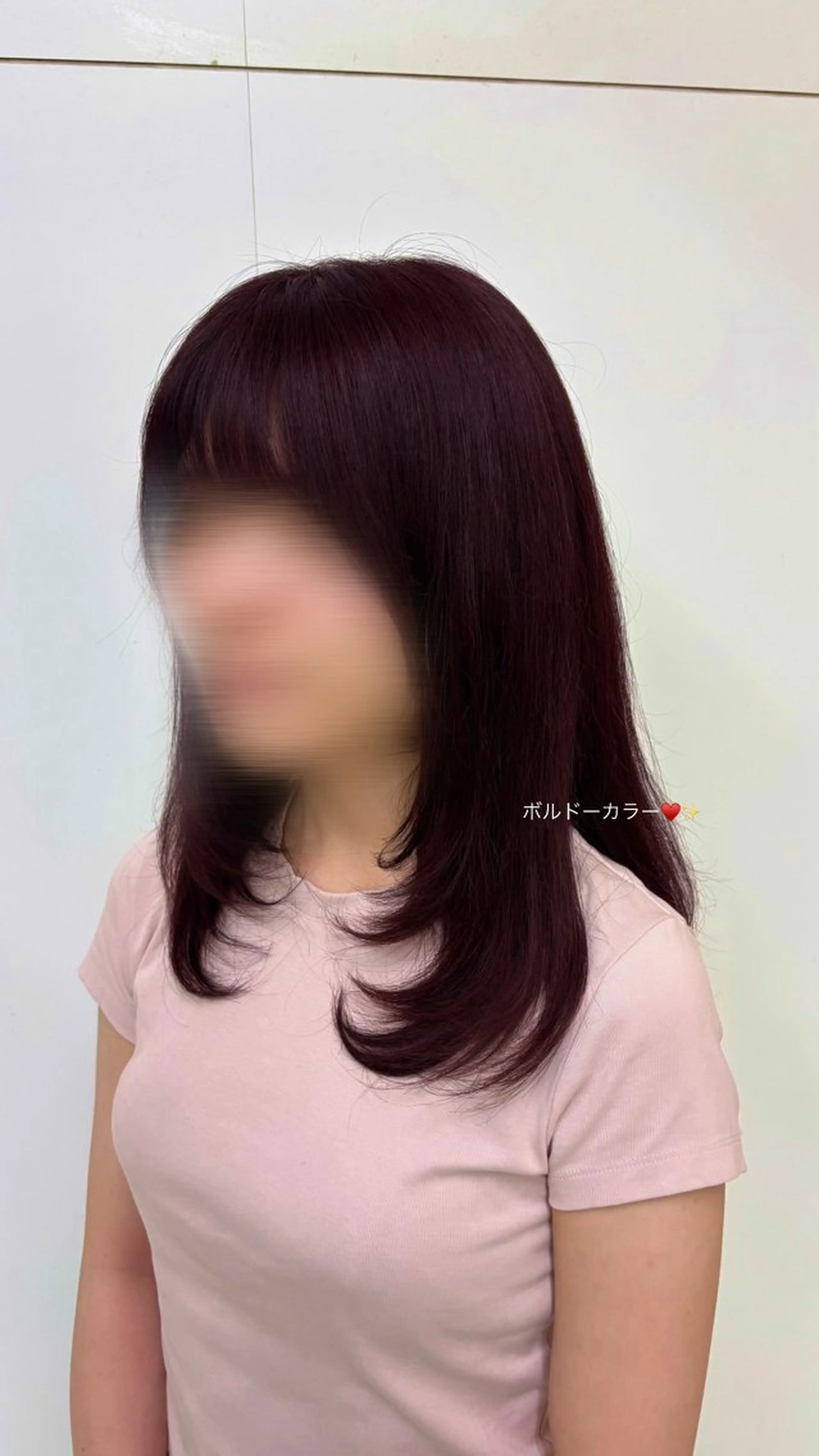 セミロング ヘアカラー WiLL 西宮　梶岡 日菜/艶感カラーのヘアスタイル