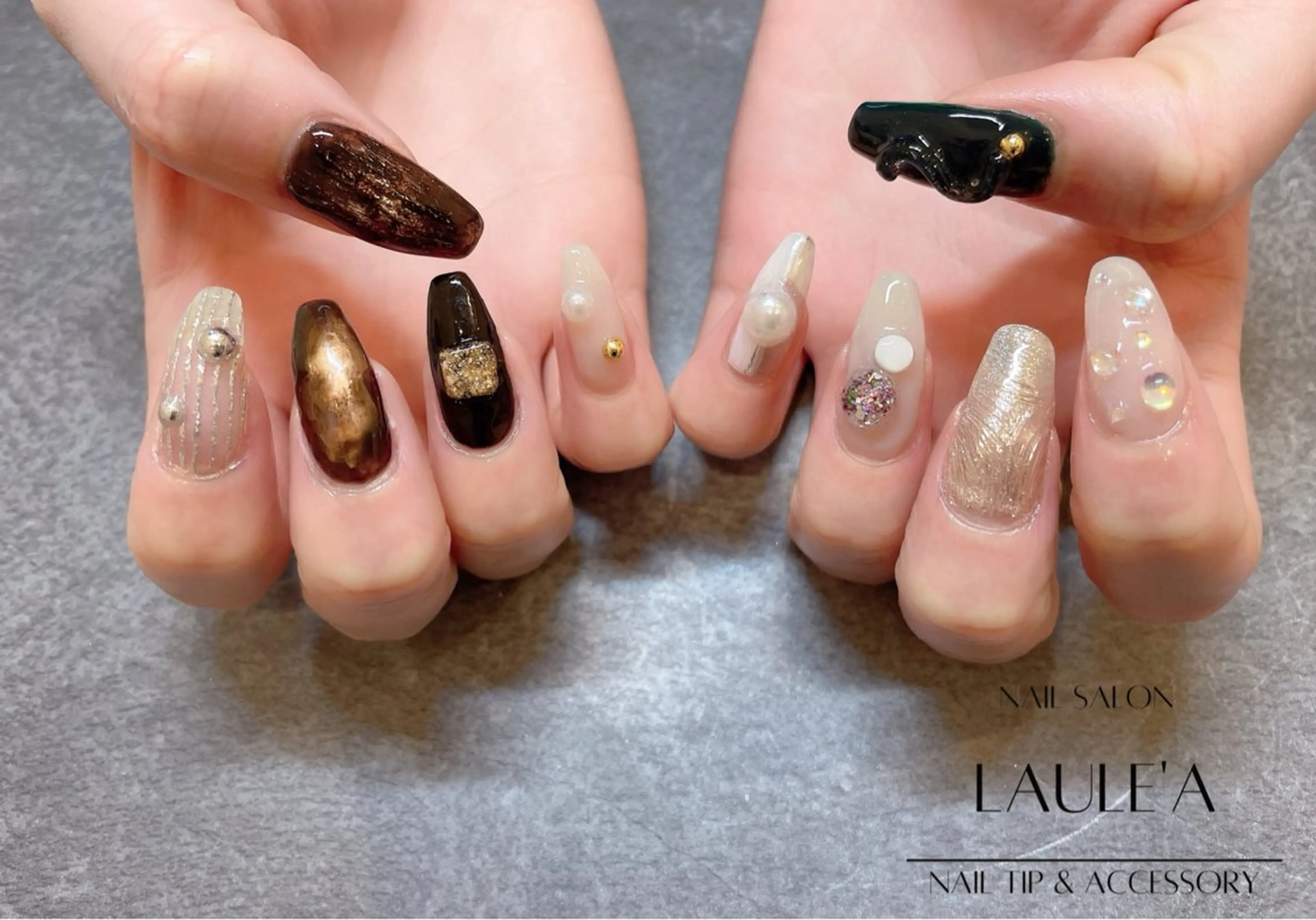 ネイル ハンドネイル nailsalon Laule'aのネイルデザイン