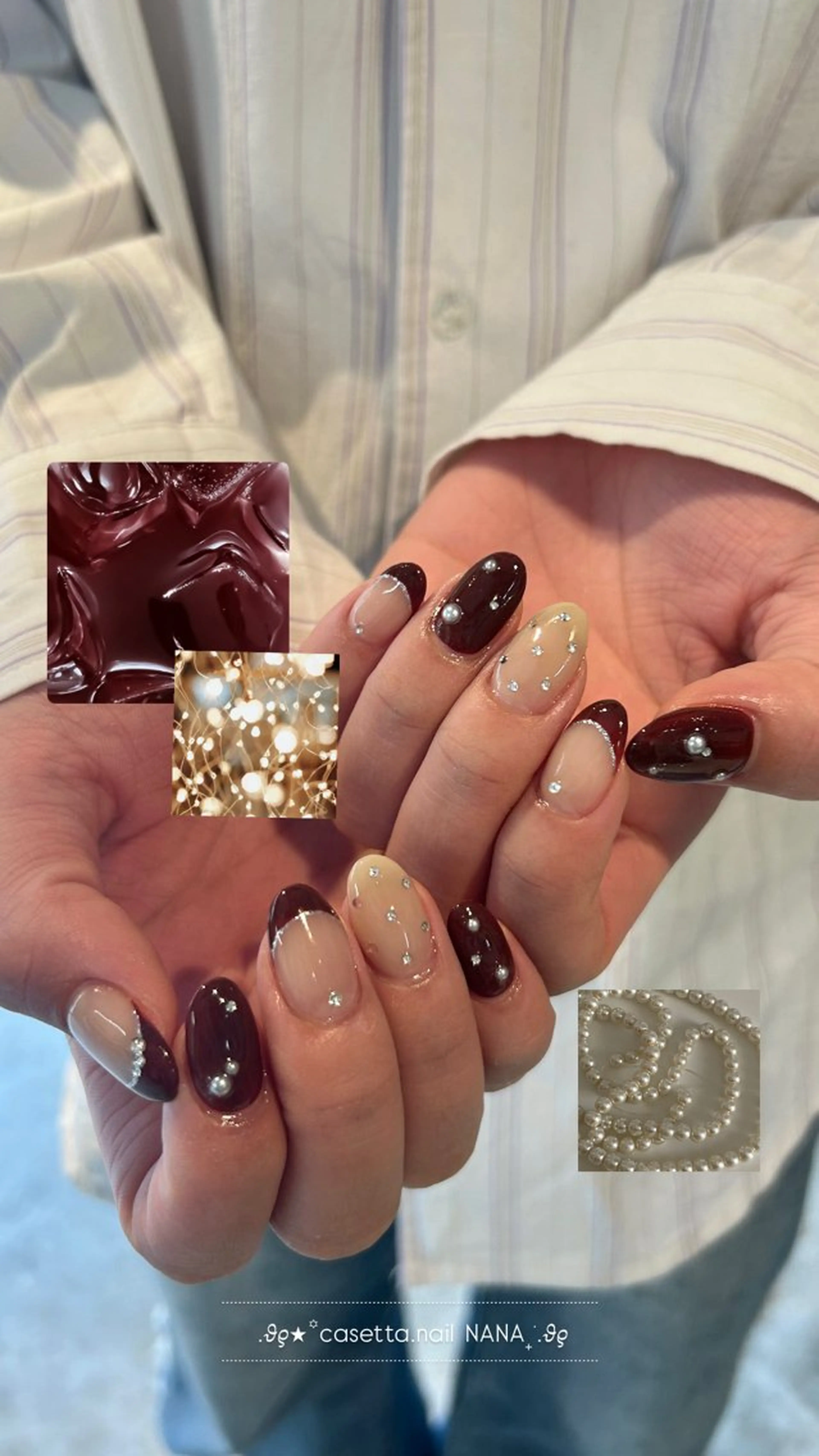 ネイル ハンドネイル casetta.nail所属・casetta namiのネイルデザイン