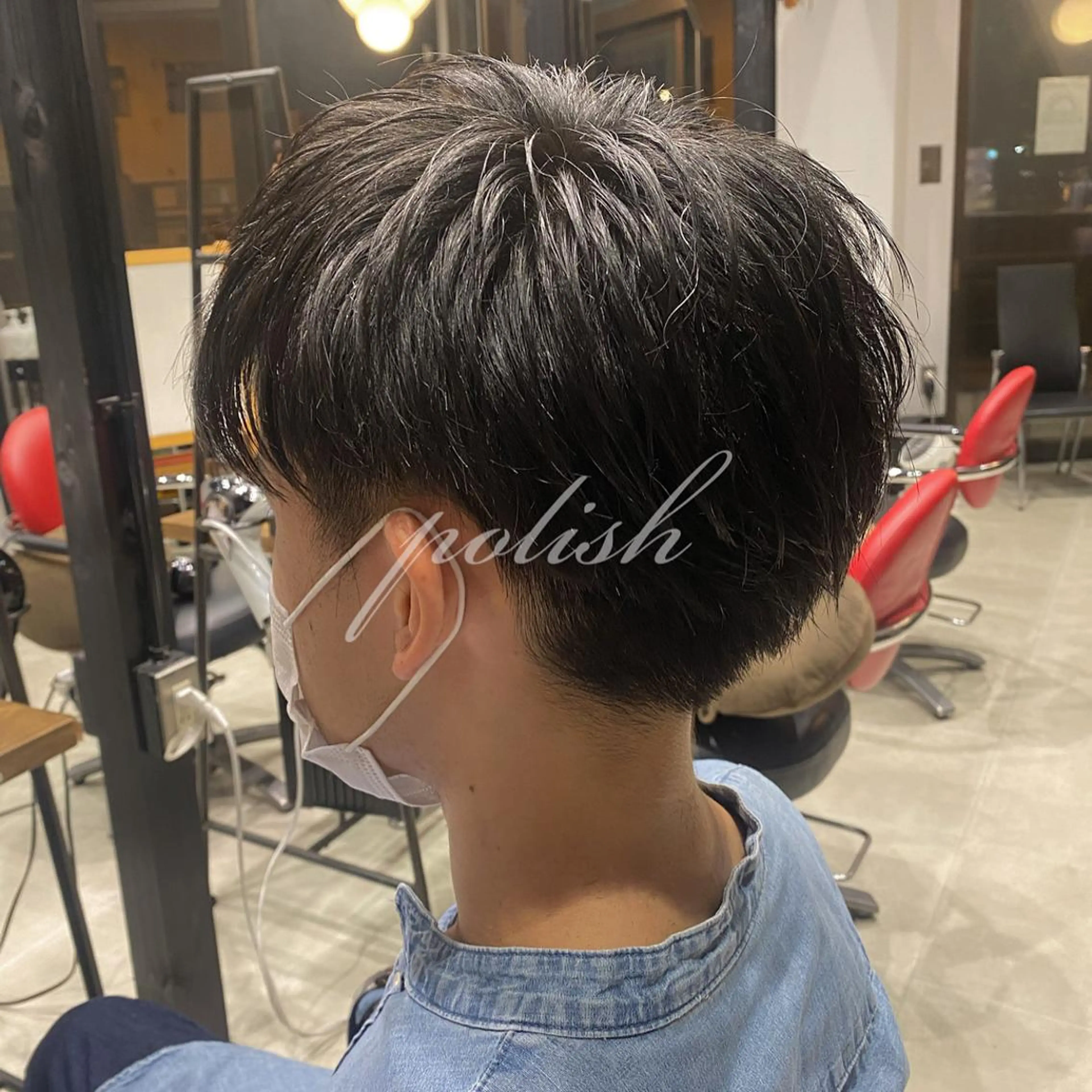 ショート メンズ わたなべ りょうのヘアスタイル