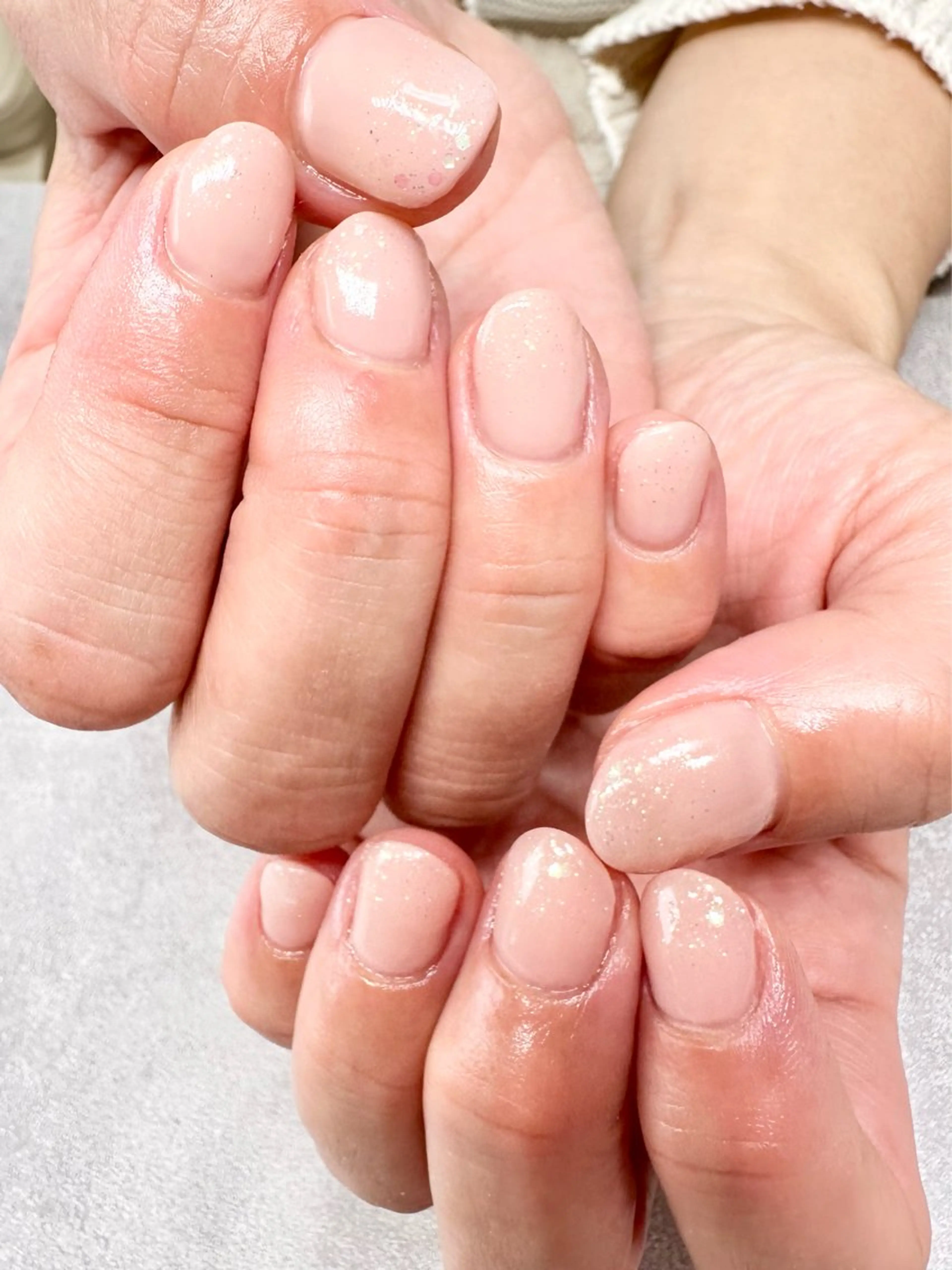 ネイル ラメ(グリッター) ラメグラデーション ハンドネイル nail salon Linoのネイルデザイン