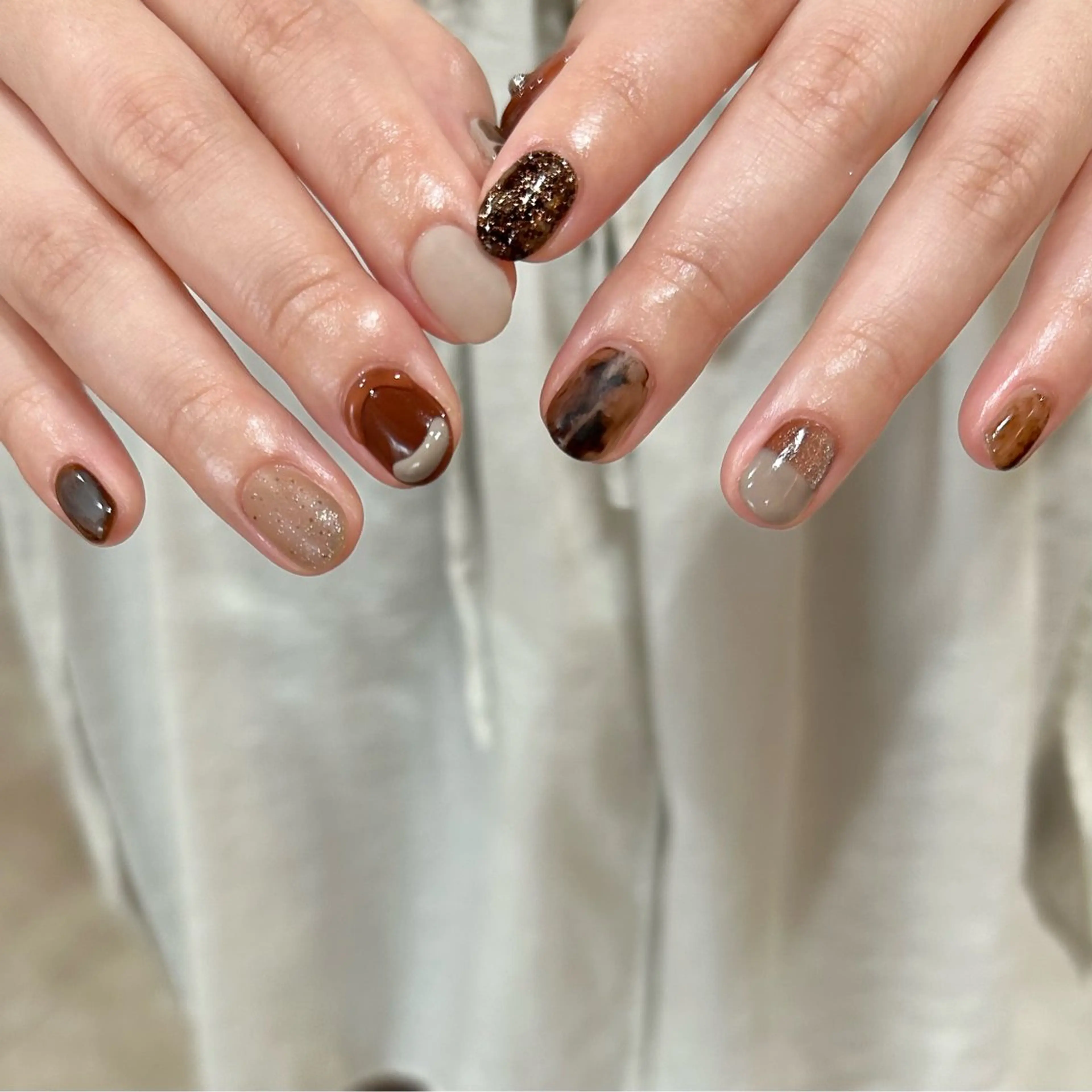 ネイル ハンドネイル shio ♡ 11月分予約受付中のネイルデザイン