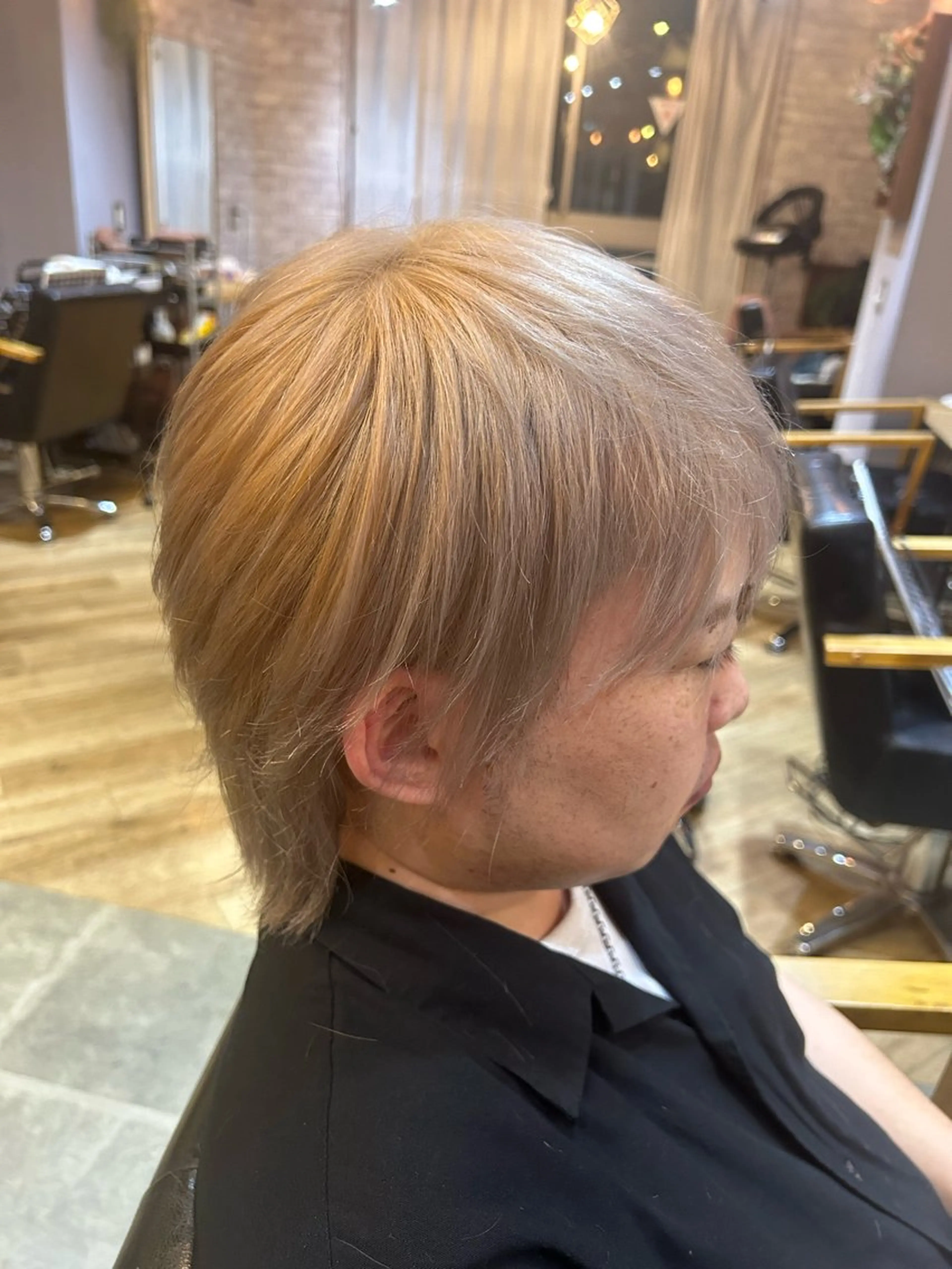 メンズ ヘアカラー agu hair fonte   大泉学園所属・園田 彩音のヘアスタイル