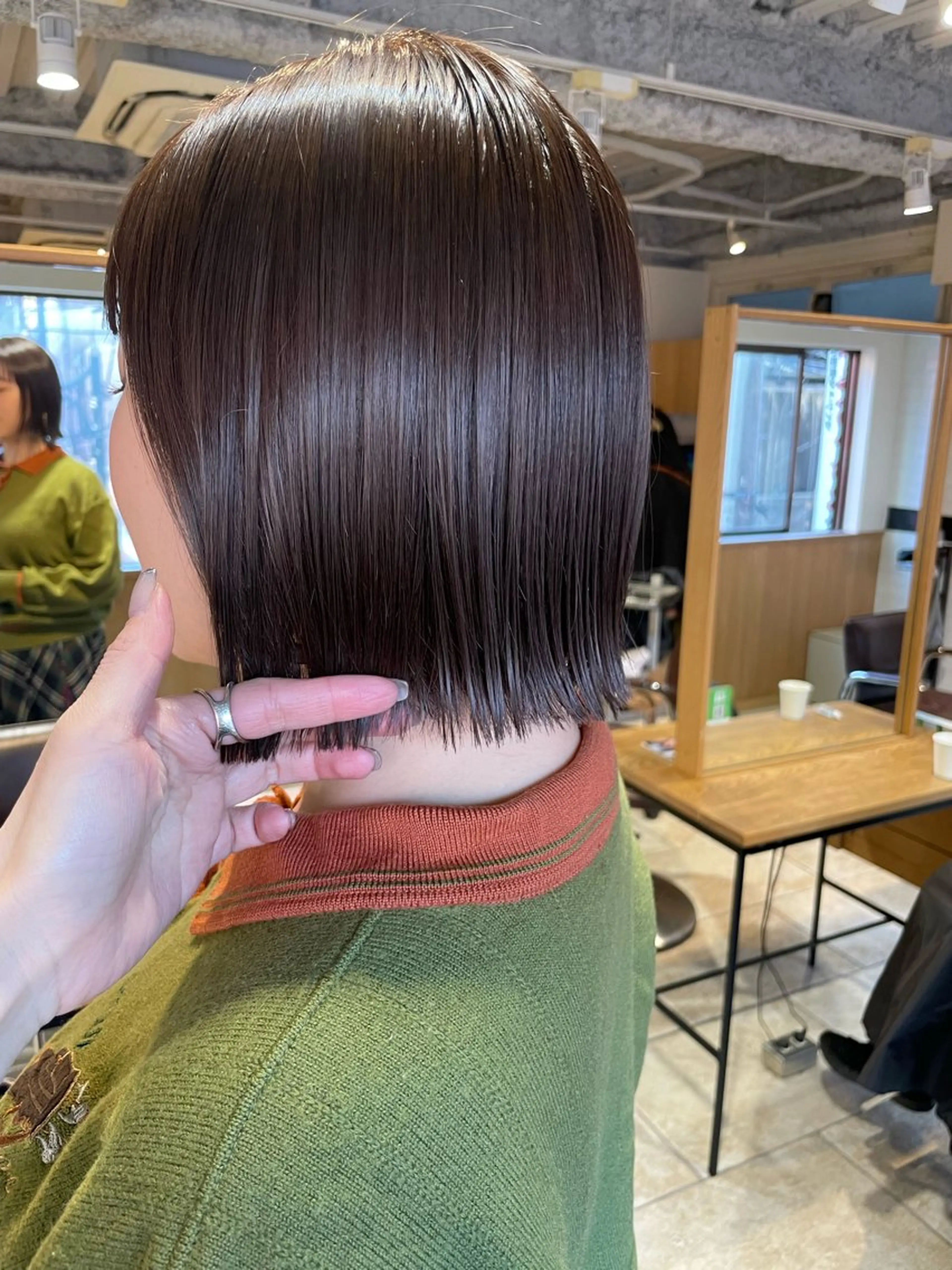 ショート カラー ボブ ショート・ボブ／ CHIEのヘアスタイル