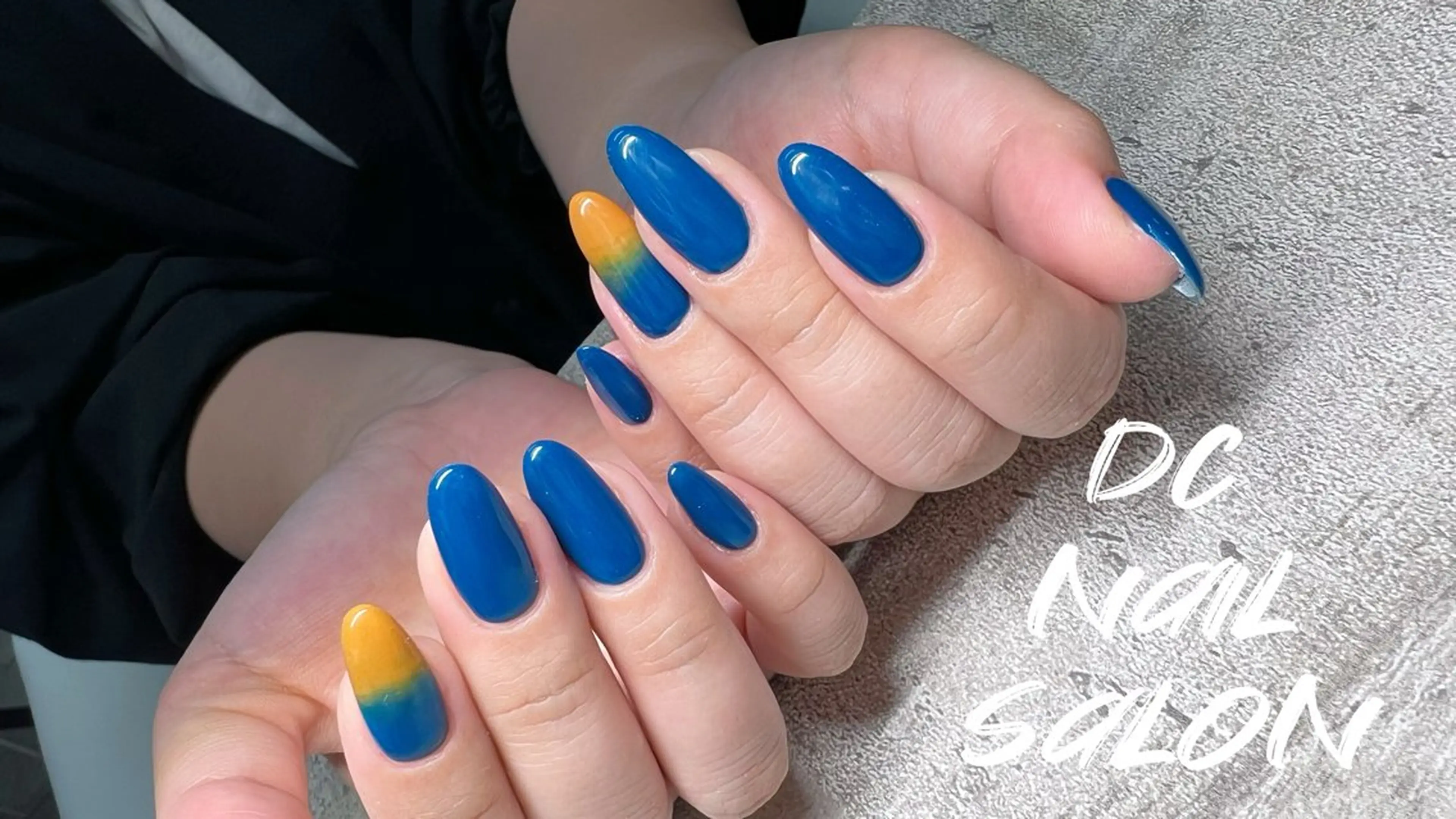 ネイル アートネイル 入学式 フレンチネイル ジェルネイル グラデーション DC nail salonのネイルデザイン