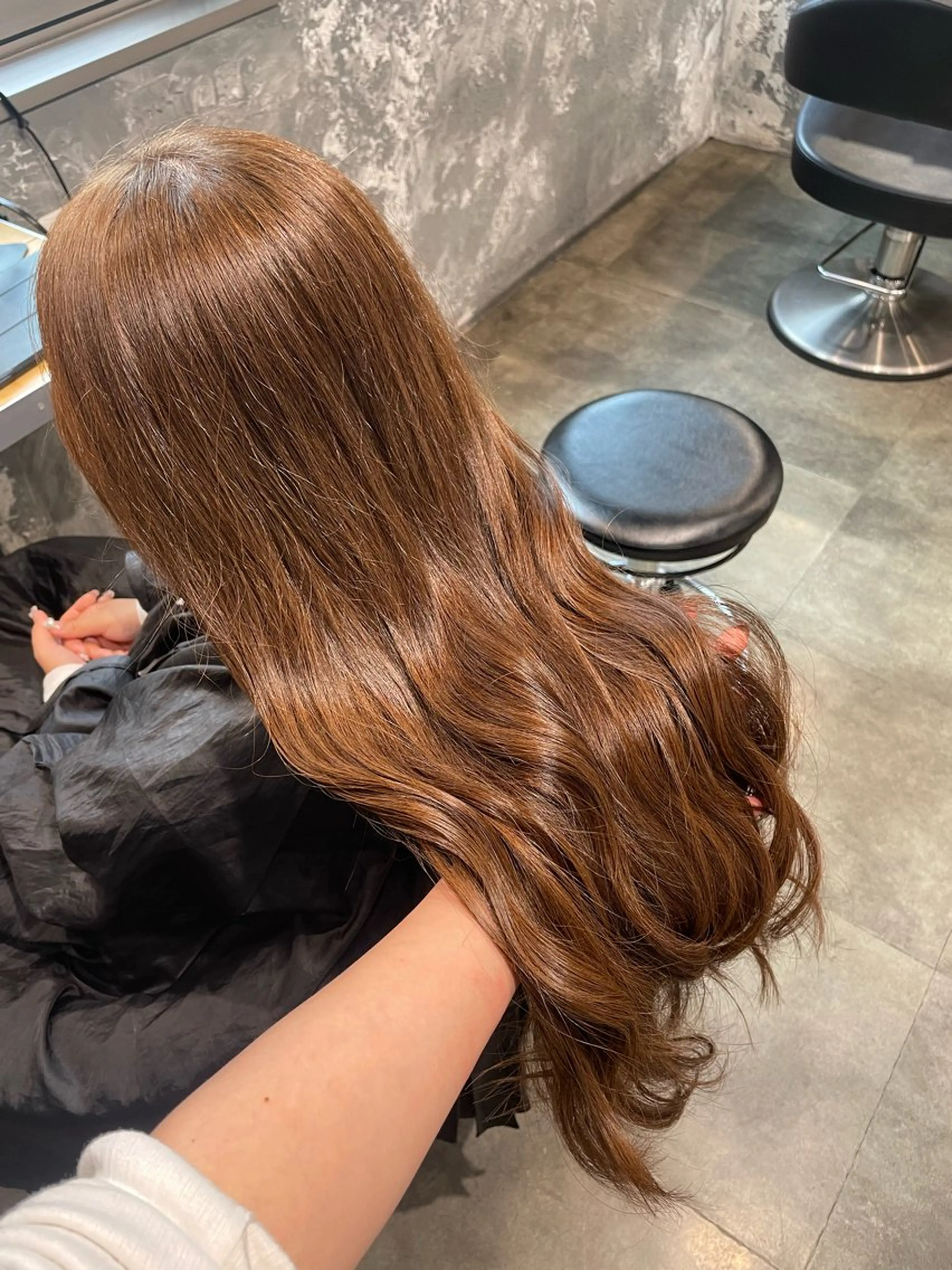 カラー ヘアカラー 🤍ベージュ/透明感 韓国ヘア/まりん🤍のヘアスタイル