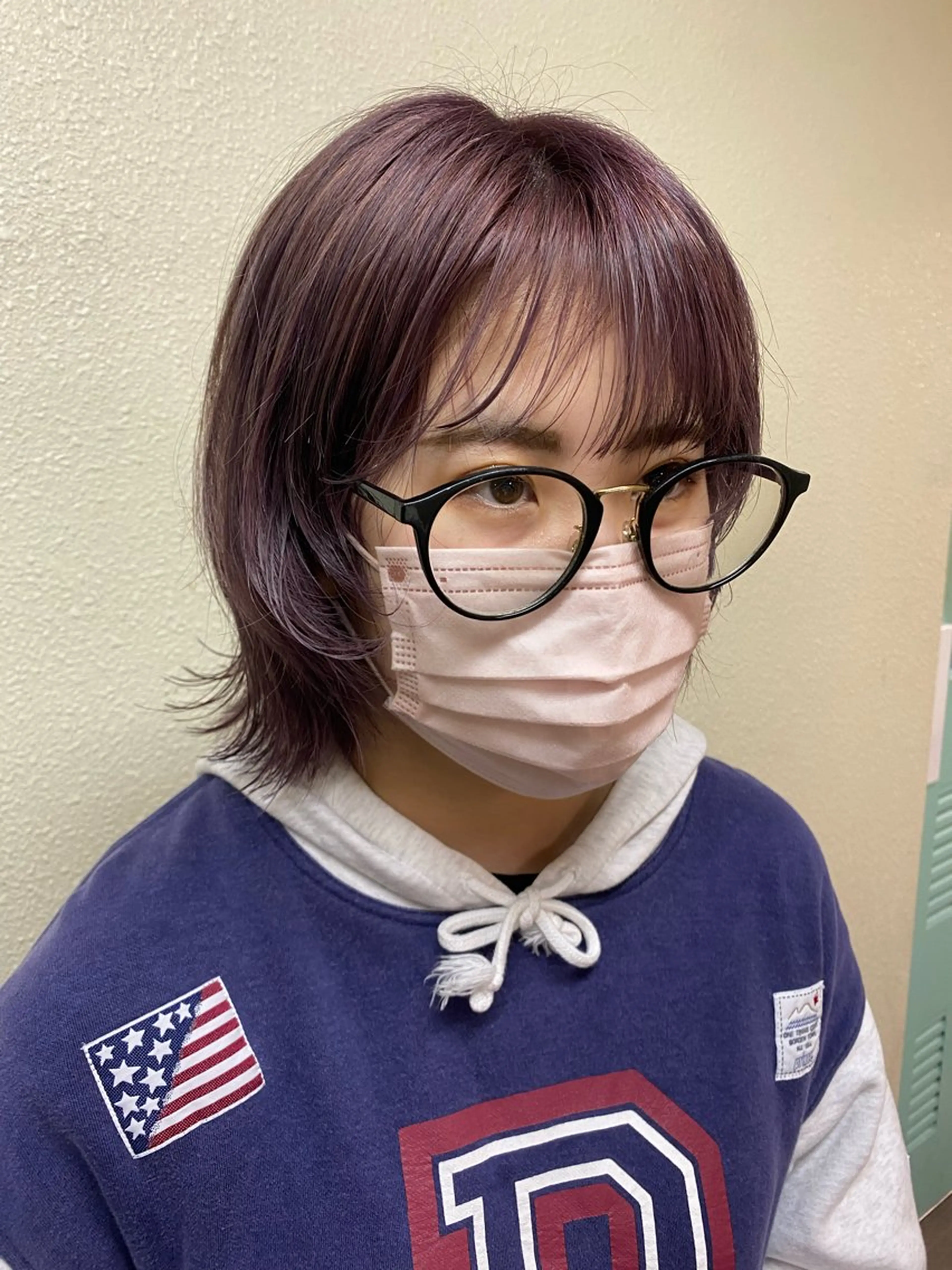 ミディアム カラー カット ヘアカラー トリートメント ikeda shioriのヘアスタイル