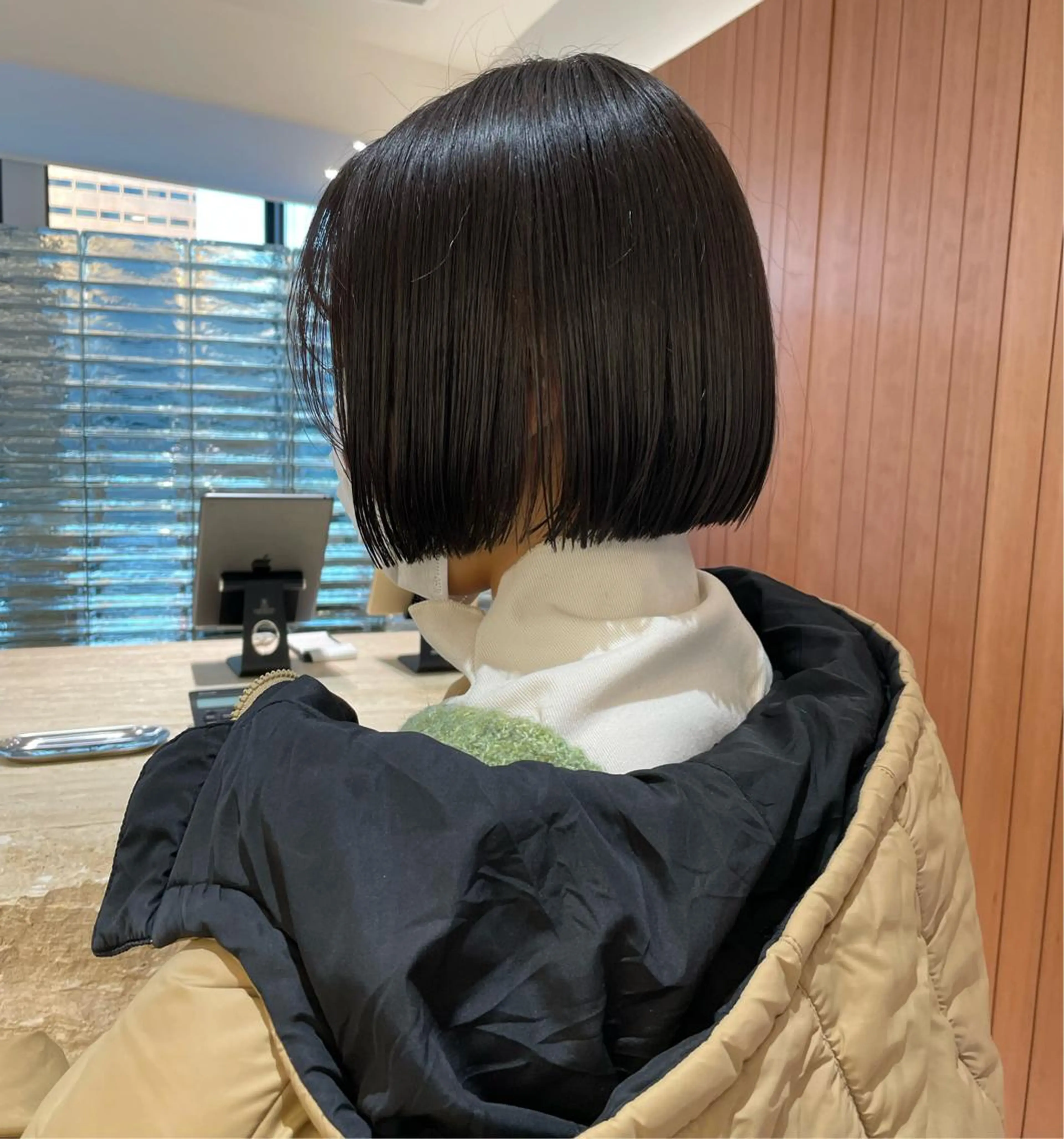 ショート ボブ カット 縮毛矯正 トリートメント HAVANA MIZUKIのヘアスタイル