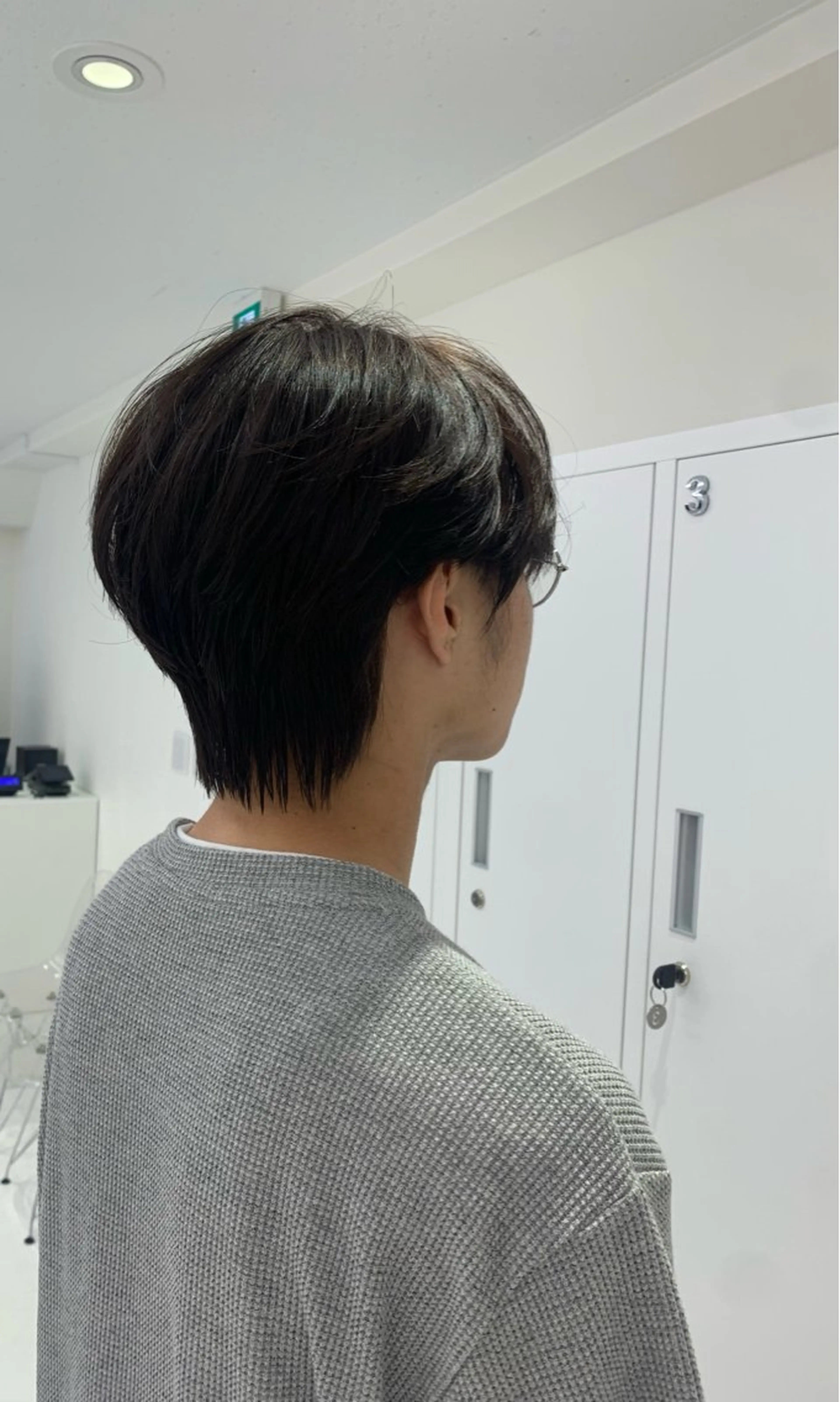 メンズカット+シャンプー、ブローの写真