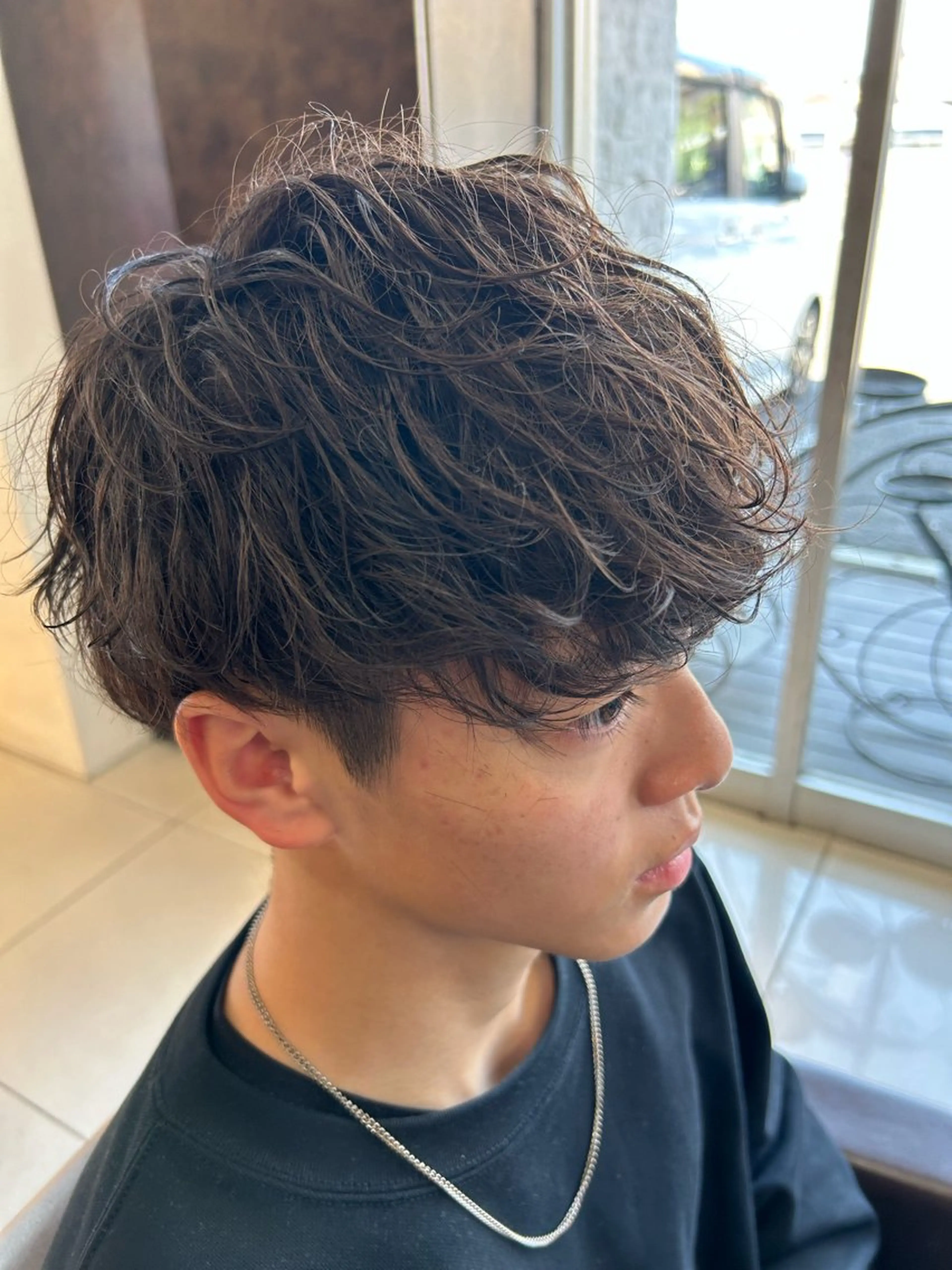 ショート パーマ メンズパーマ 稲葉のヘアスタイル