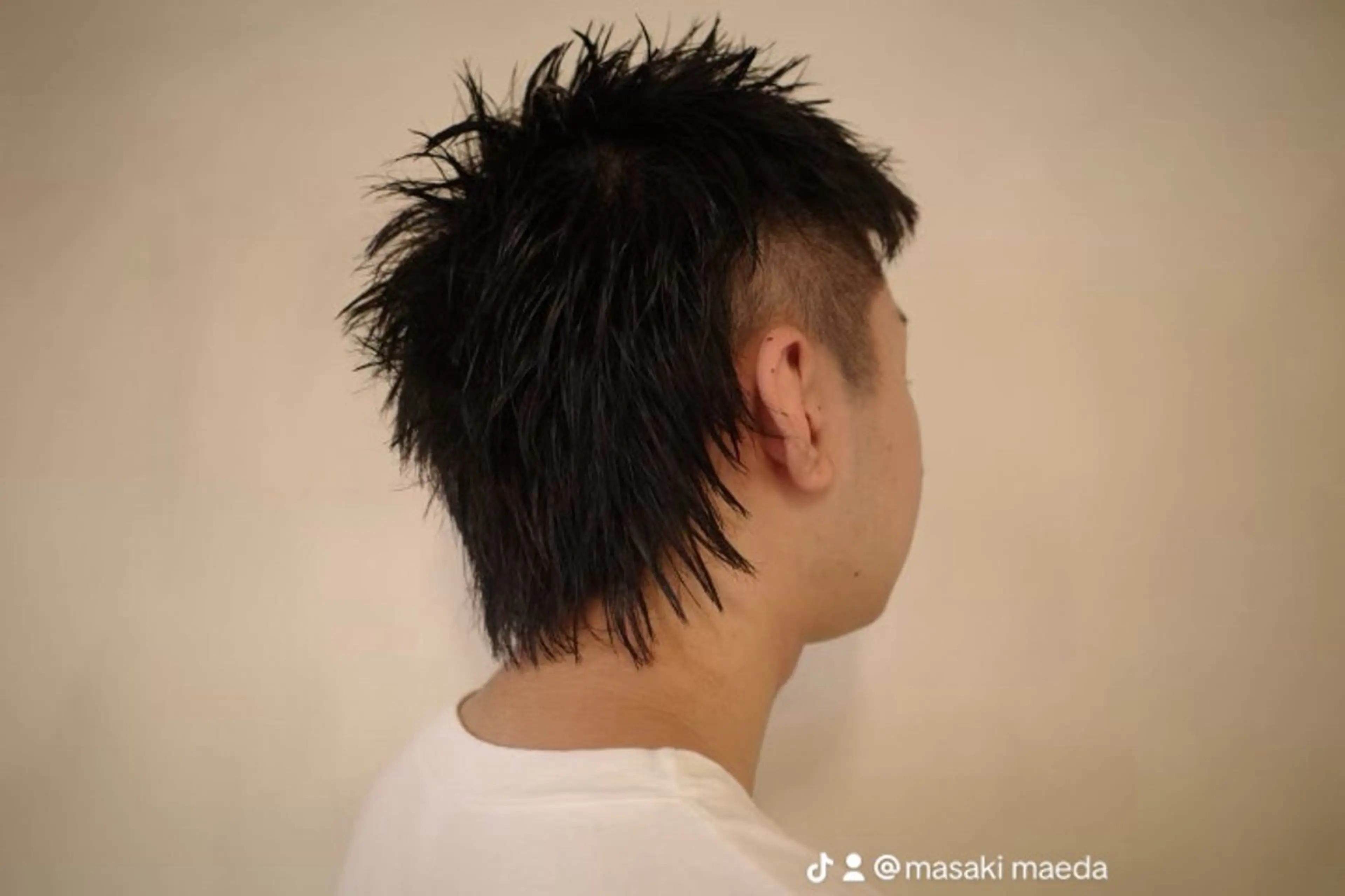 メンズ メンズパーマ メンズショート スパイキーショート メンズベリーショート メンズウルフカット メンズショート 原宿 渋谷 masakiのヘアスタイル