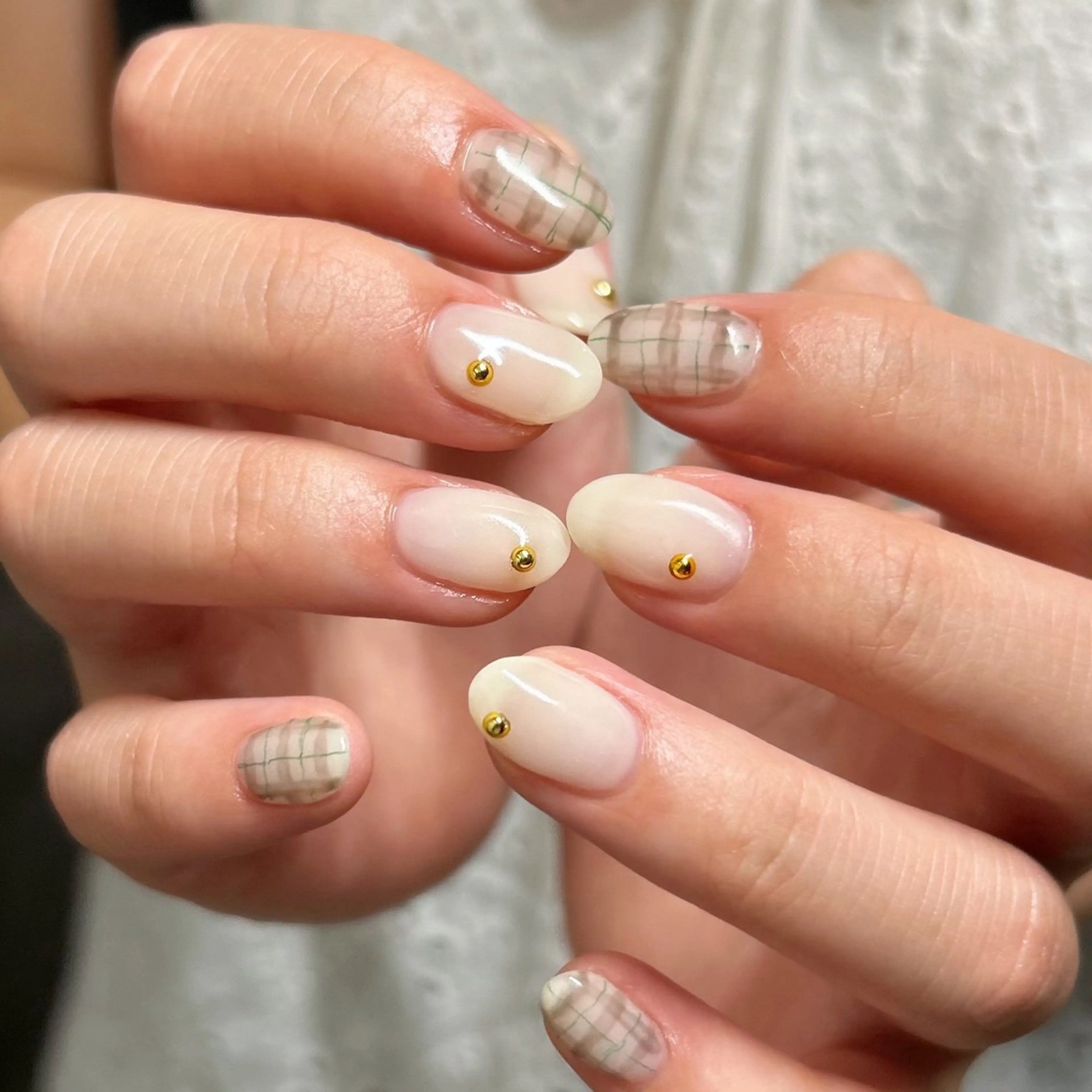 ネイル ハンドネイル ニュアンス _misakiのネイルデザイン