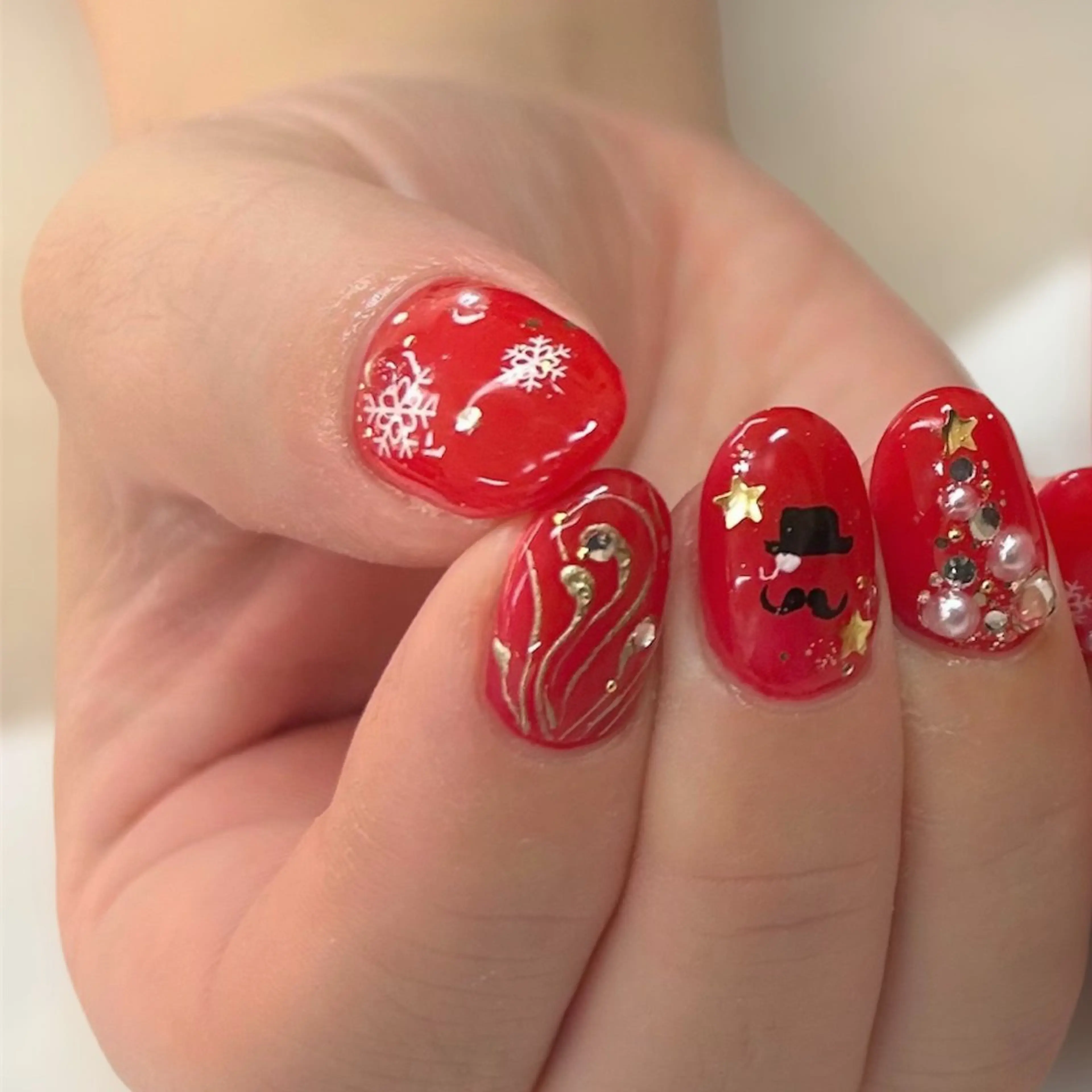 ネイル ハンドネイル アトリエ　ミモザ所属・いまむら あかりのネイルデザイン