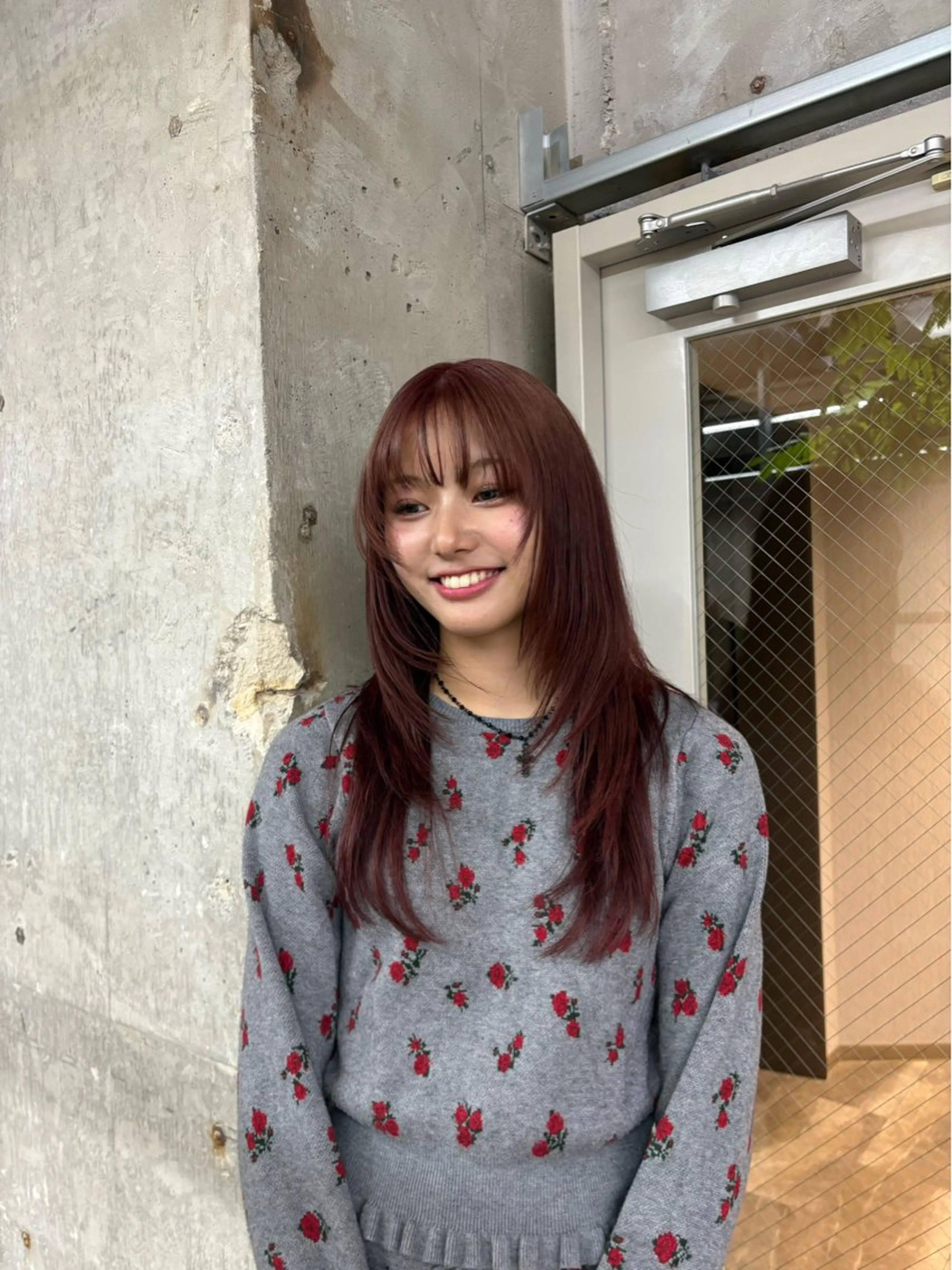 ロング カラー 大下 心渚 /髪質改善/艶カラーのヘアスタイル