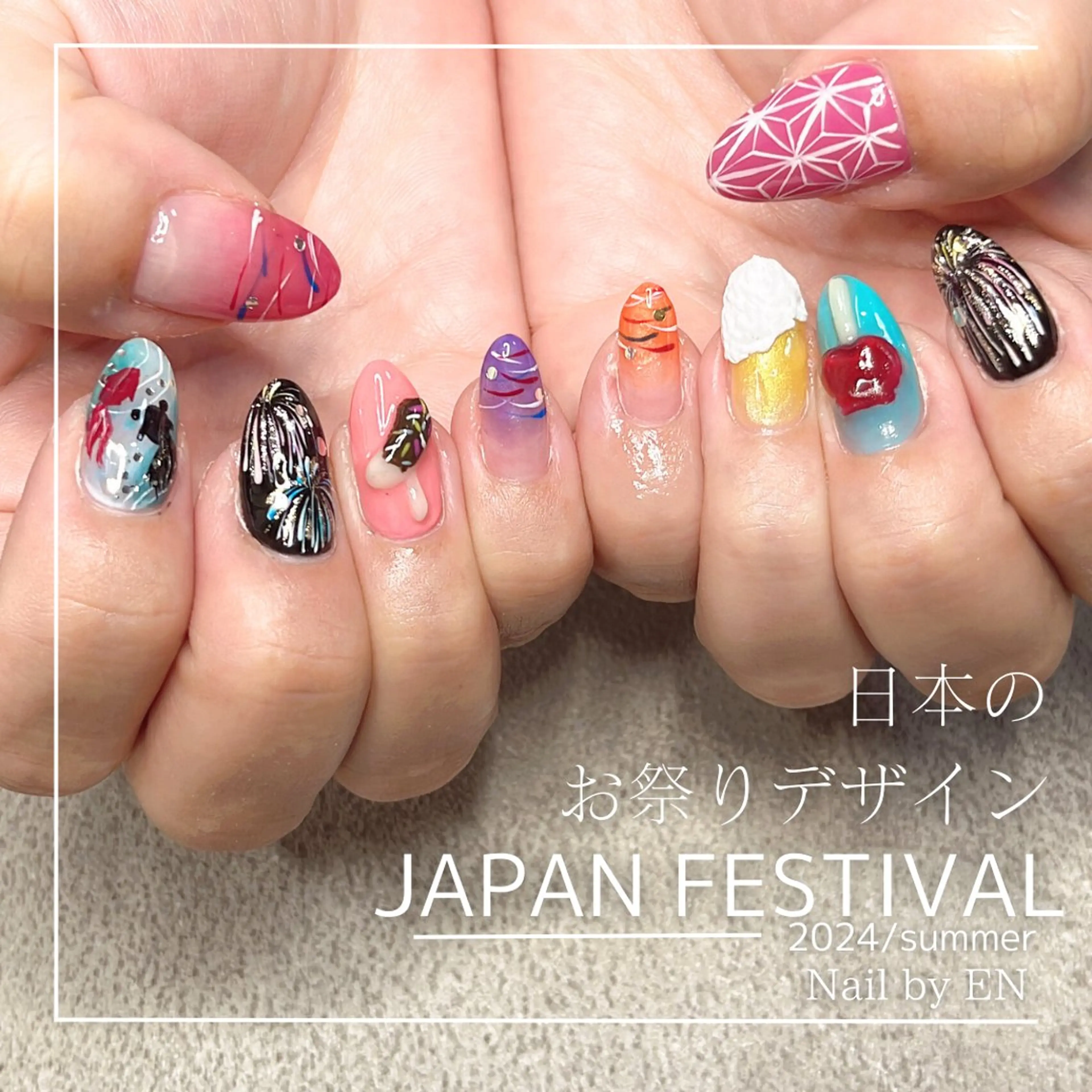 ネイル Nail&Wax by ENのネイルデザイン