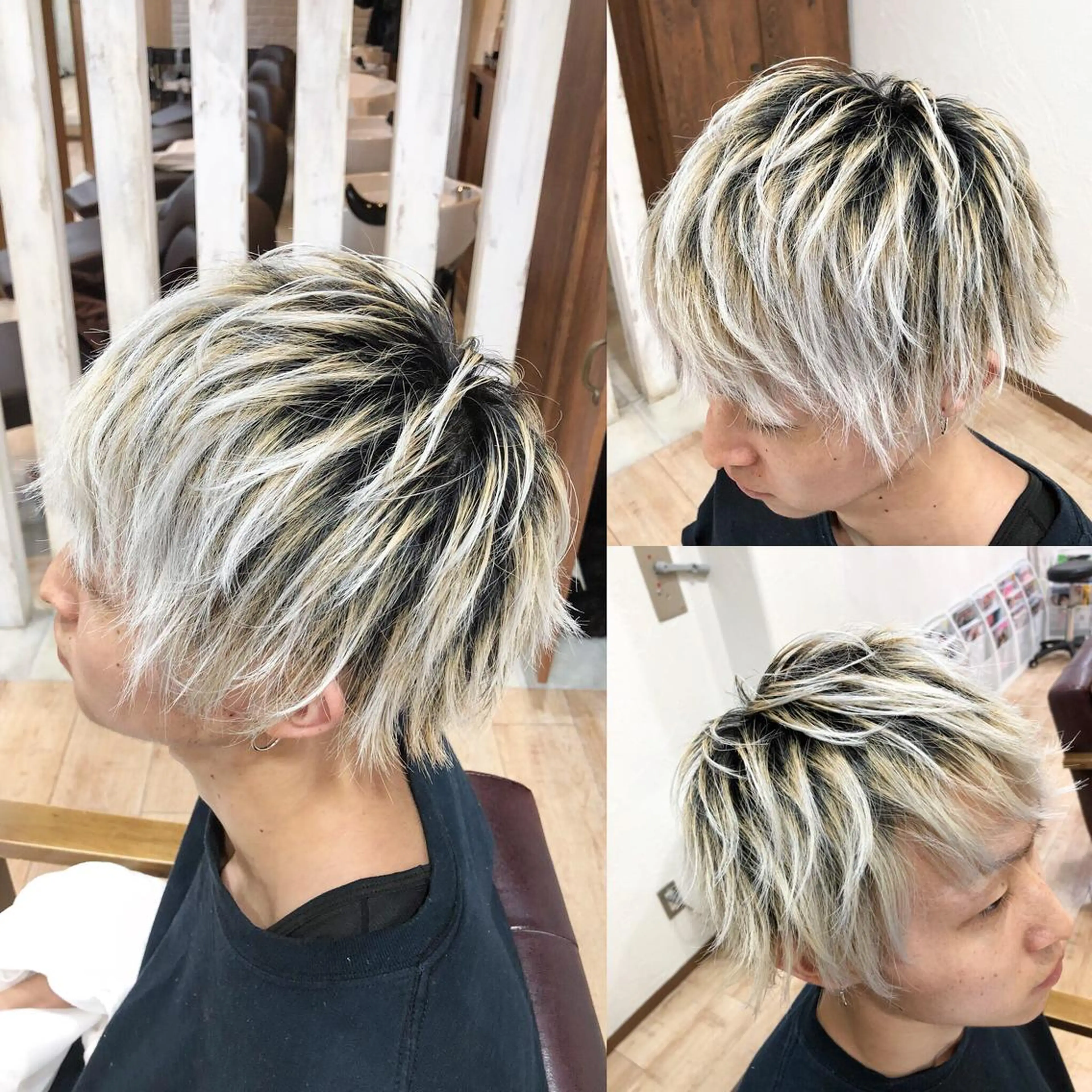 カラー メンズ マッシュウルフ マッシュ メンズウルフカット ウルフカット ✂︎✂︎副店長・富田 益✂︎✂︎のその他イメージ