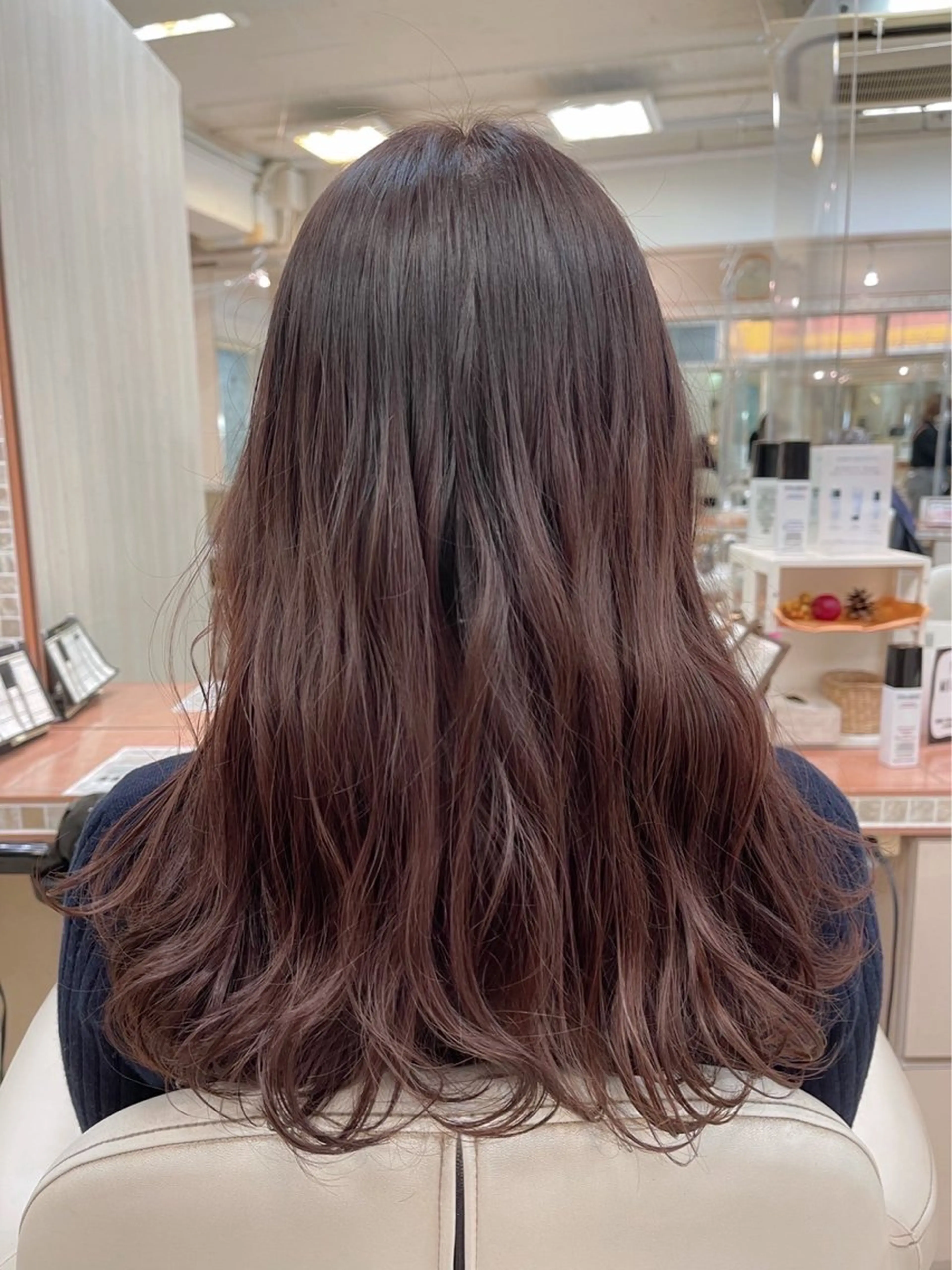 ロング カラー カット ヘアカラー 大内 雅生のヘアスタイル