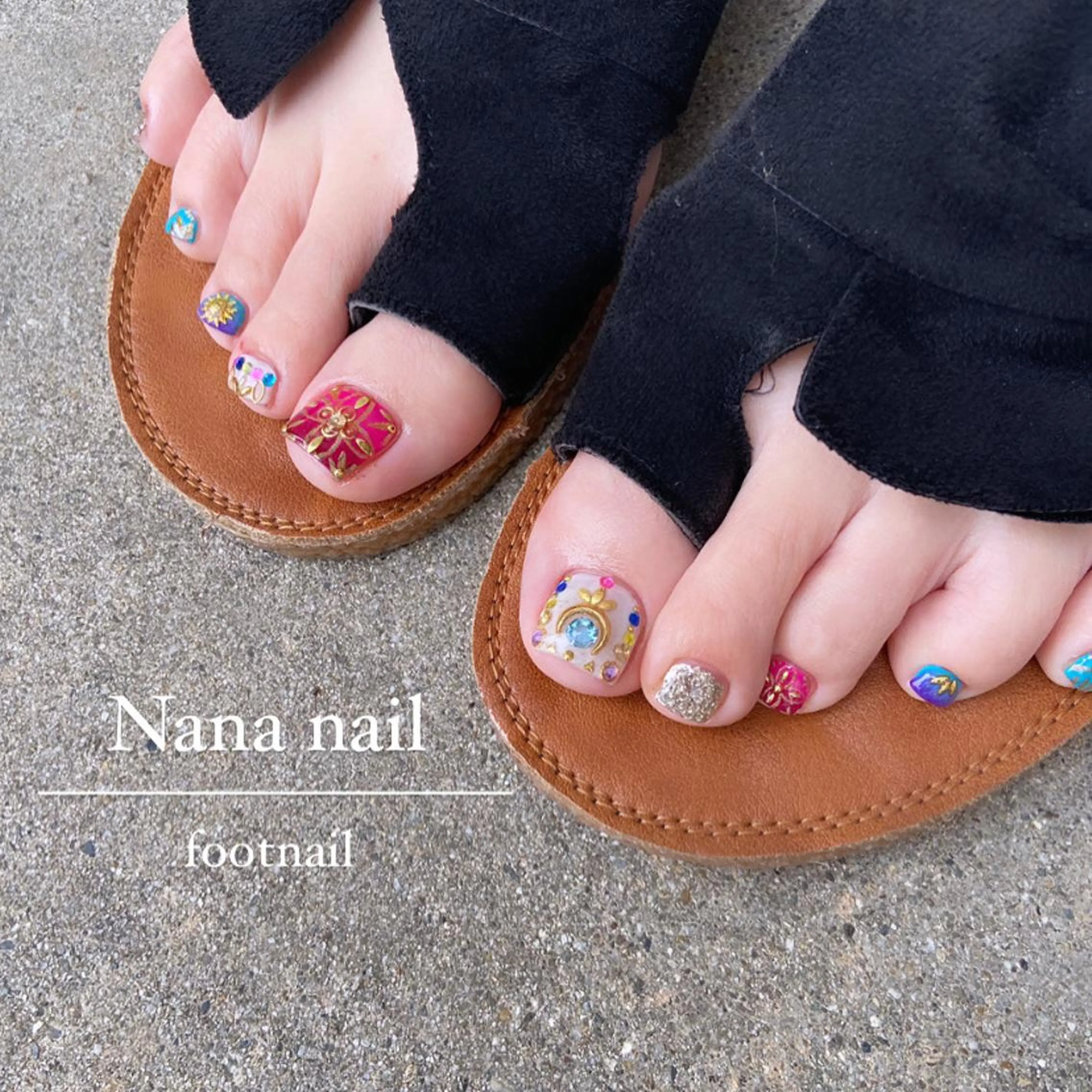 ネイル フットネイル SAKATA MANAKAのネイルデザイン