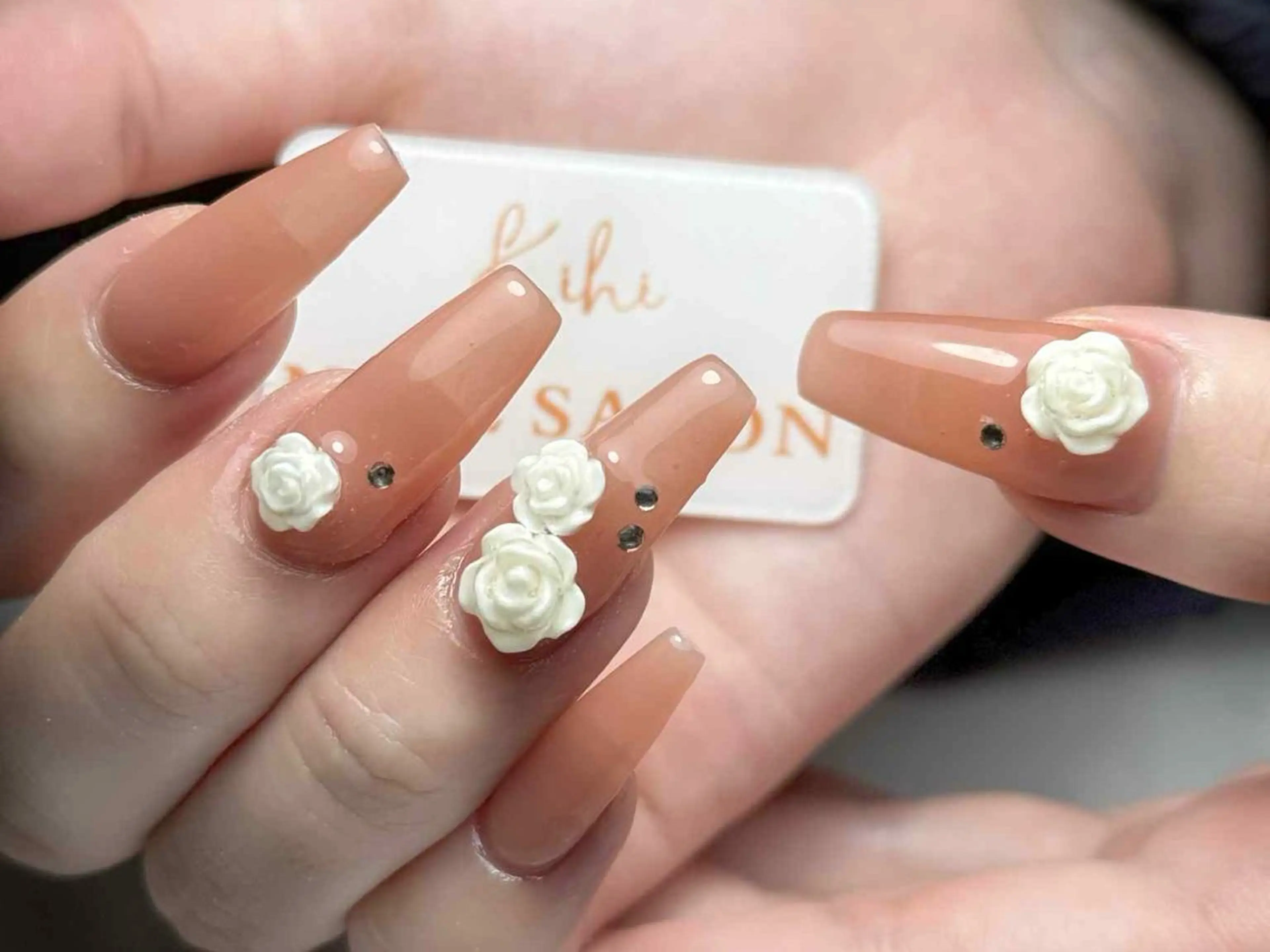 ネイル アートネイル フレンチネイル ジェルネイル グラデーション 韓国ネイル Nail Salon Kihi さくらのネイルデザイン