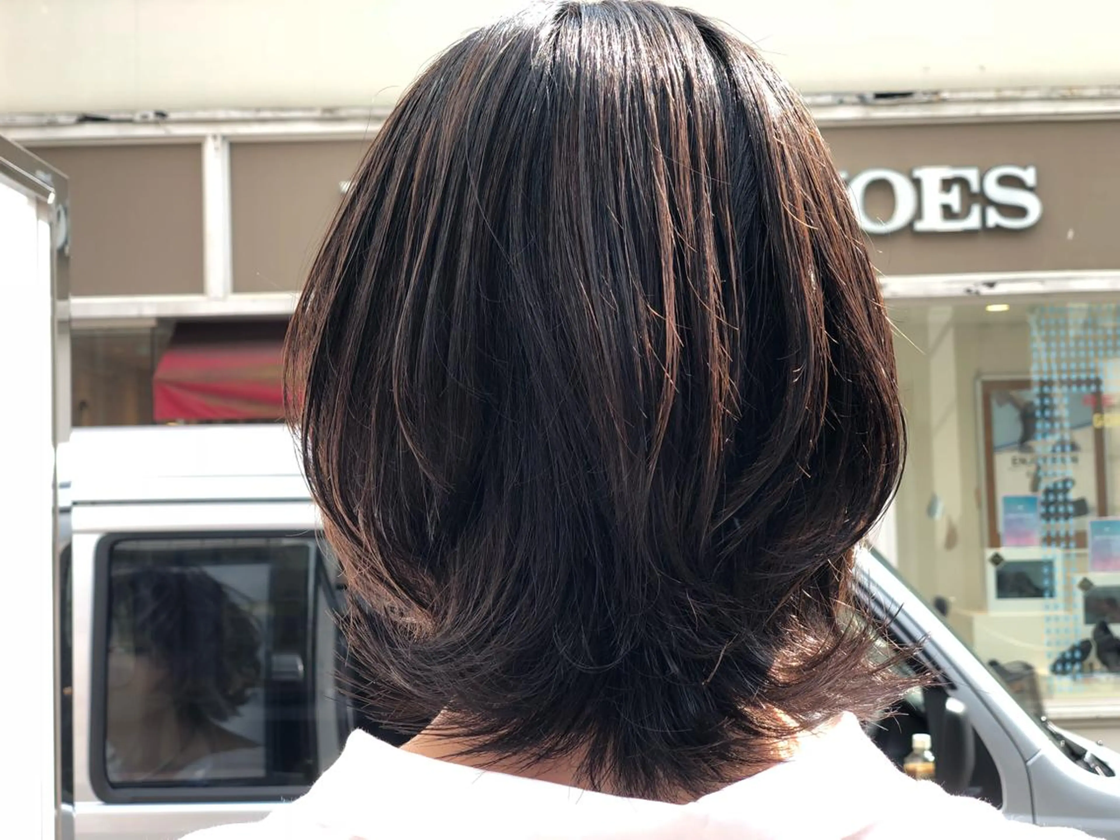 ミディアム kawabe maikoのヘアスタイル