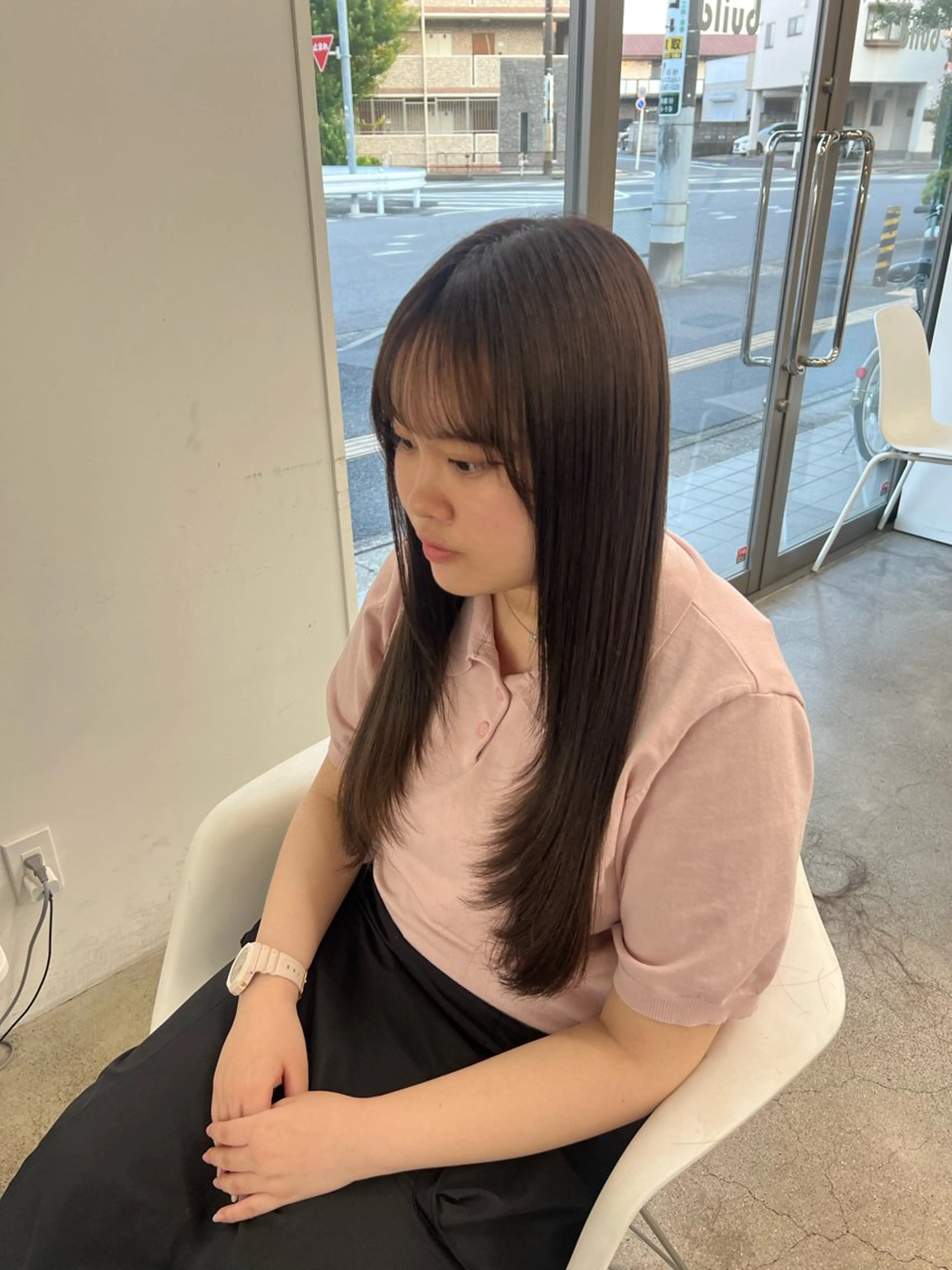 ロング カラー カット ヘアカラー トリートメント build所属・秋山 花音のヘアスタイル