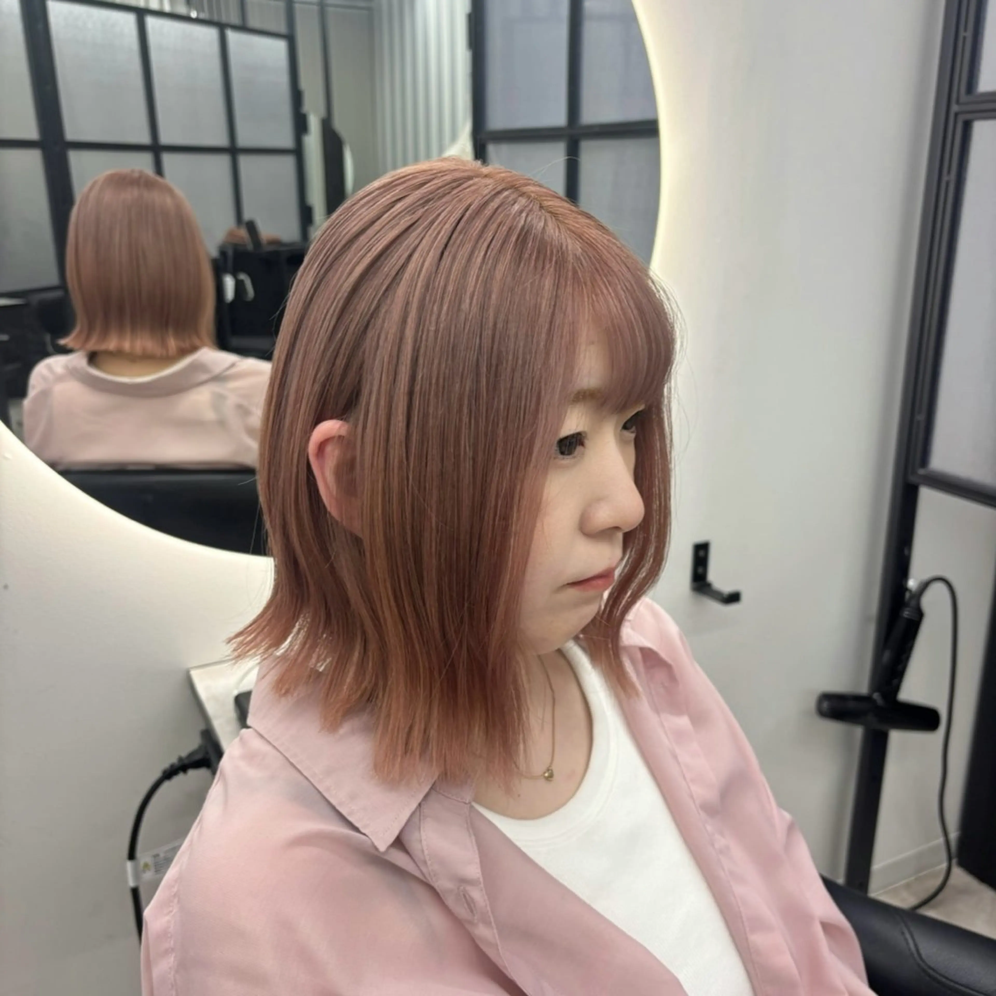 ミディアム カラー ヘアカラー Ren. 🦋デザインカラーのヘアスタイル