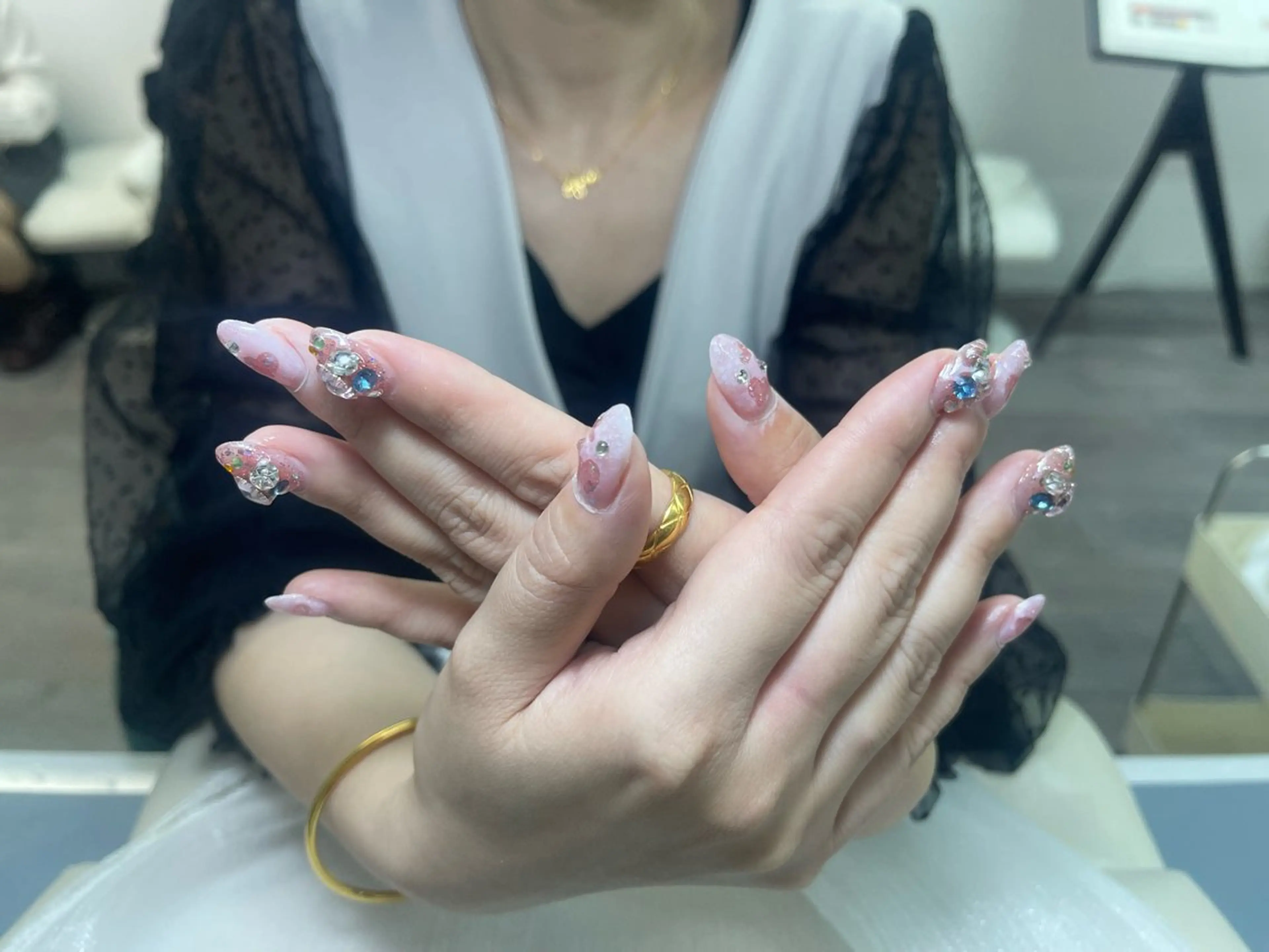 ネイル スカルプ長さ出し専門店　MIMI nailsalon 上野店所属・RIN Amiのネイルデザイン