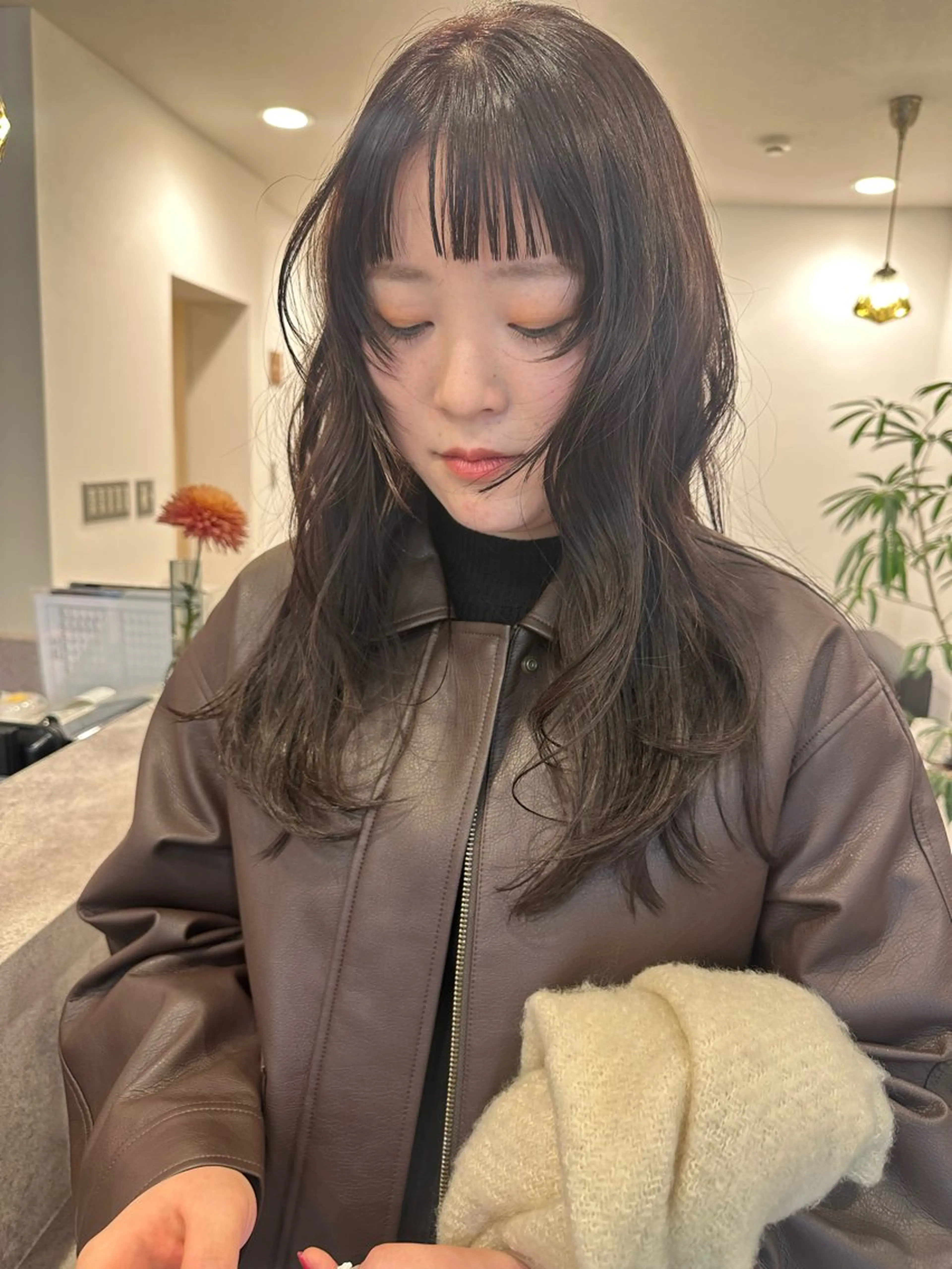 ロング カラー カット ヘアカラー トリートメント lelu所属・lelu / 佐々木のヘアスタイル