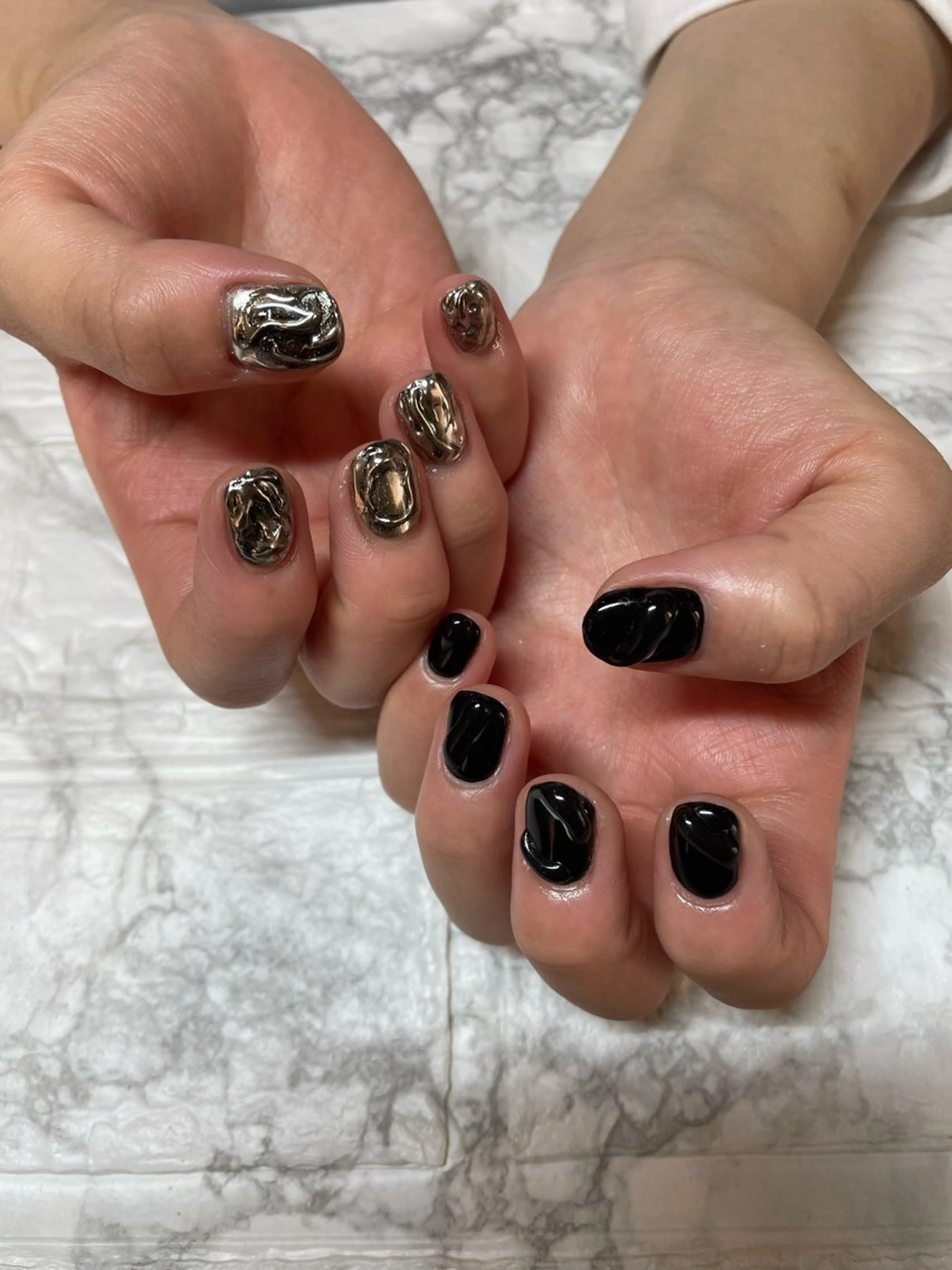 ネイル ハンドネイル オーロラ所属・YUI nailのネイルデザイン