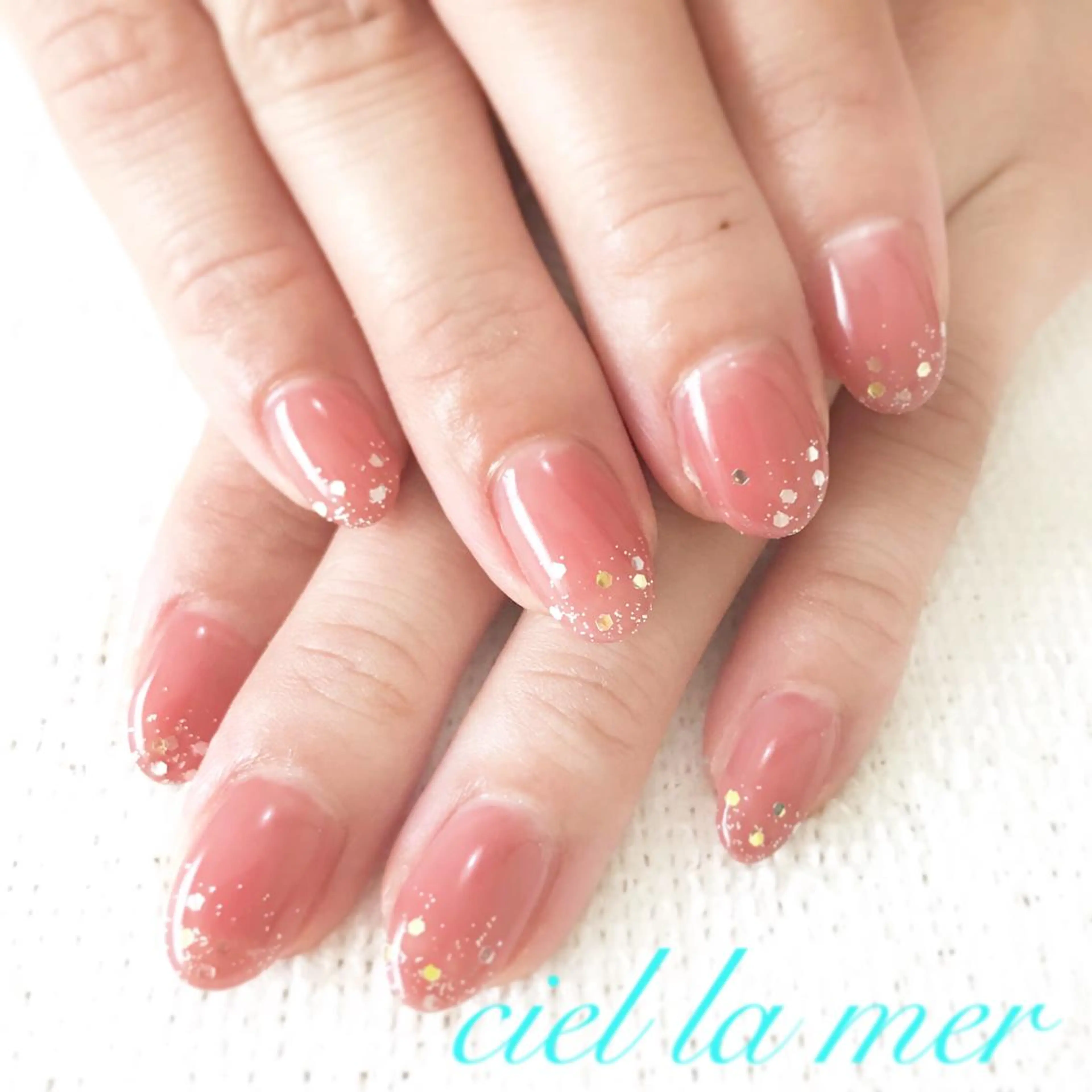 ネイル ハンドネイル フットネイル ciel la merのネイルデザイン