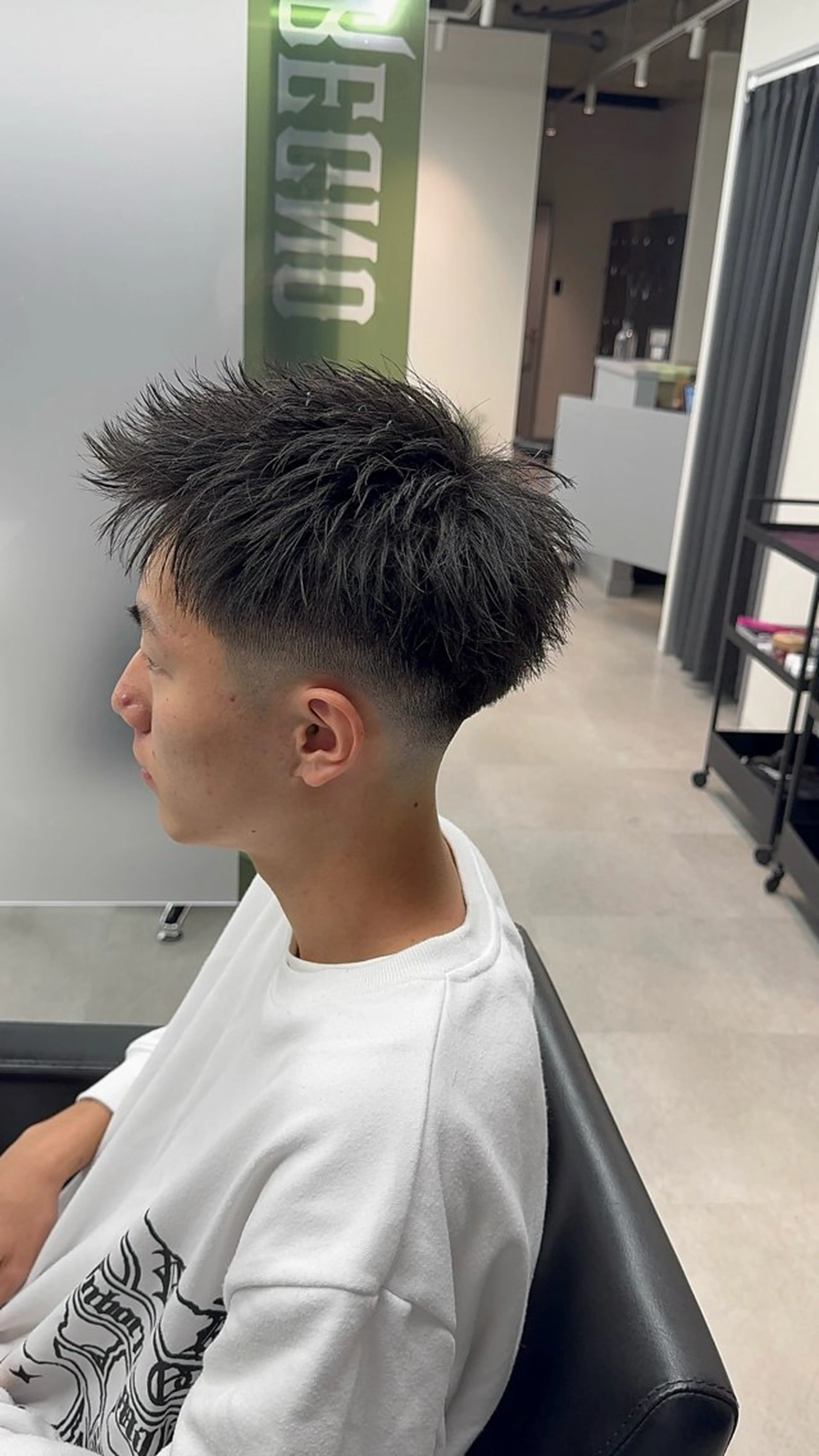 ショート メンズ フェードカット カット REGNO.by.GLANZ メンズサロン所属・榮 祈和人のヘアスタイル