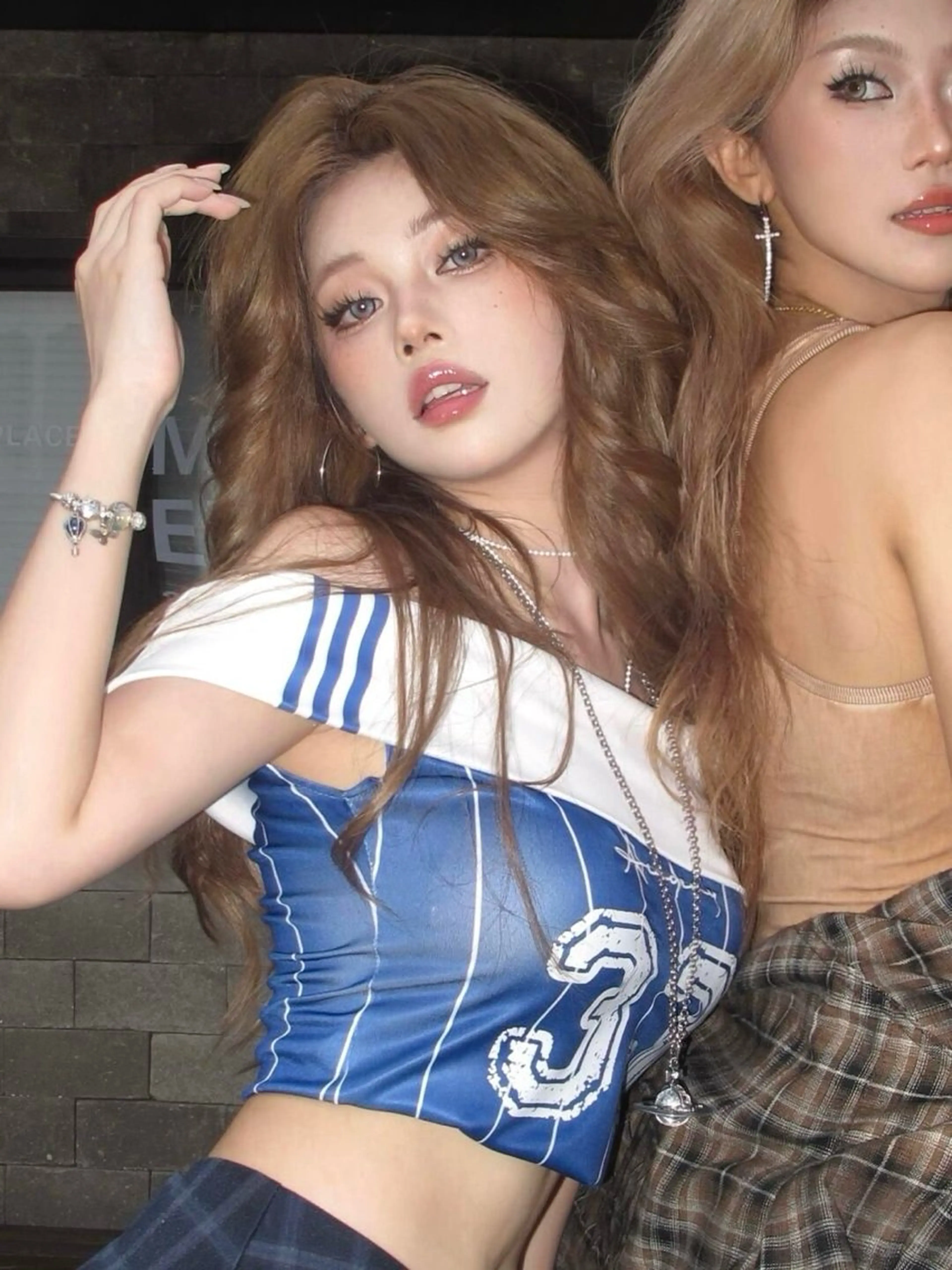 ロング ハイライト 髪質改善 ロング カット ヘアカラー トリートメント ヘアセット 透明感ハイトーンヘア 🤍ririka🤍のヘアスタイル