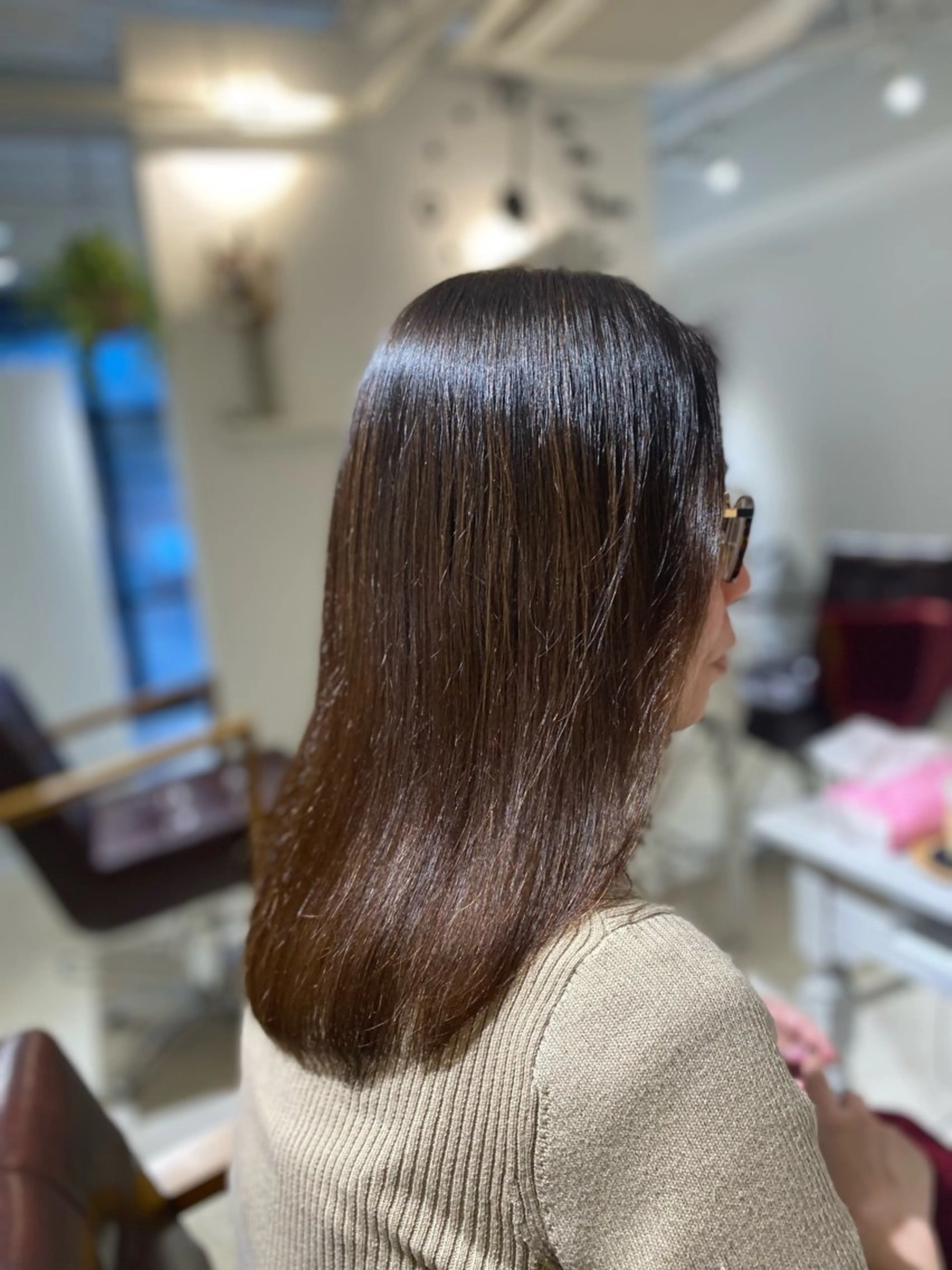 セミロング カット ヘアカラー トリートメント ショートカット 🌷Asamiのヘアスタイル