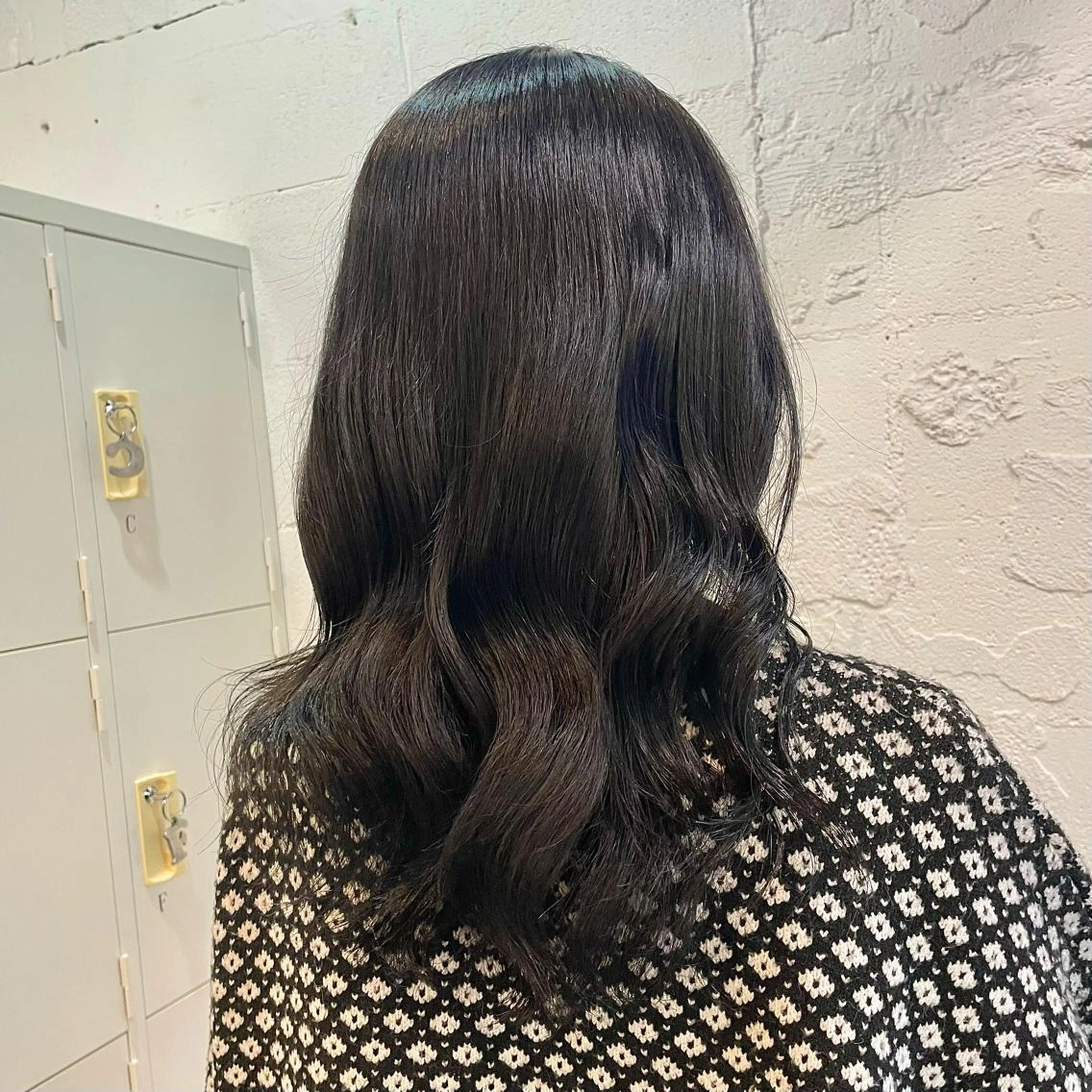 ミディアム カラー ヘアアレンジ ヘアカラー トリートメント 🎀ダブルカラーレイ ヤーyuuri🎀のヘアスタイル