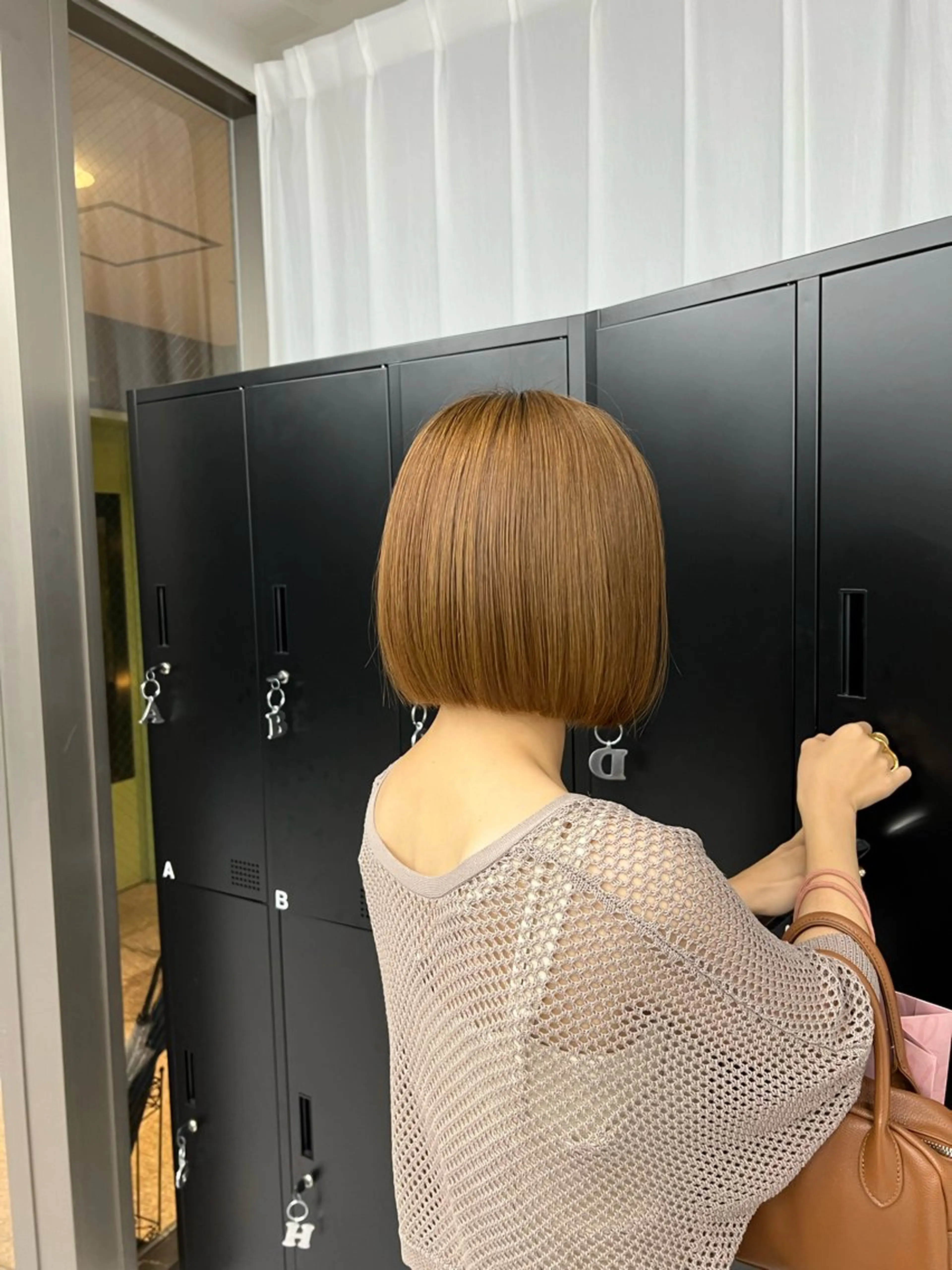 ミディアム ボブ 表参道/原宿　美容師 『はづる』のヘアスタイル