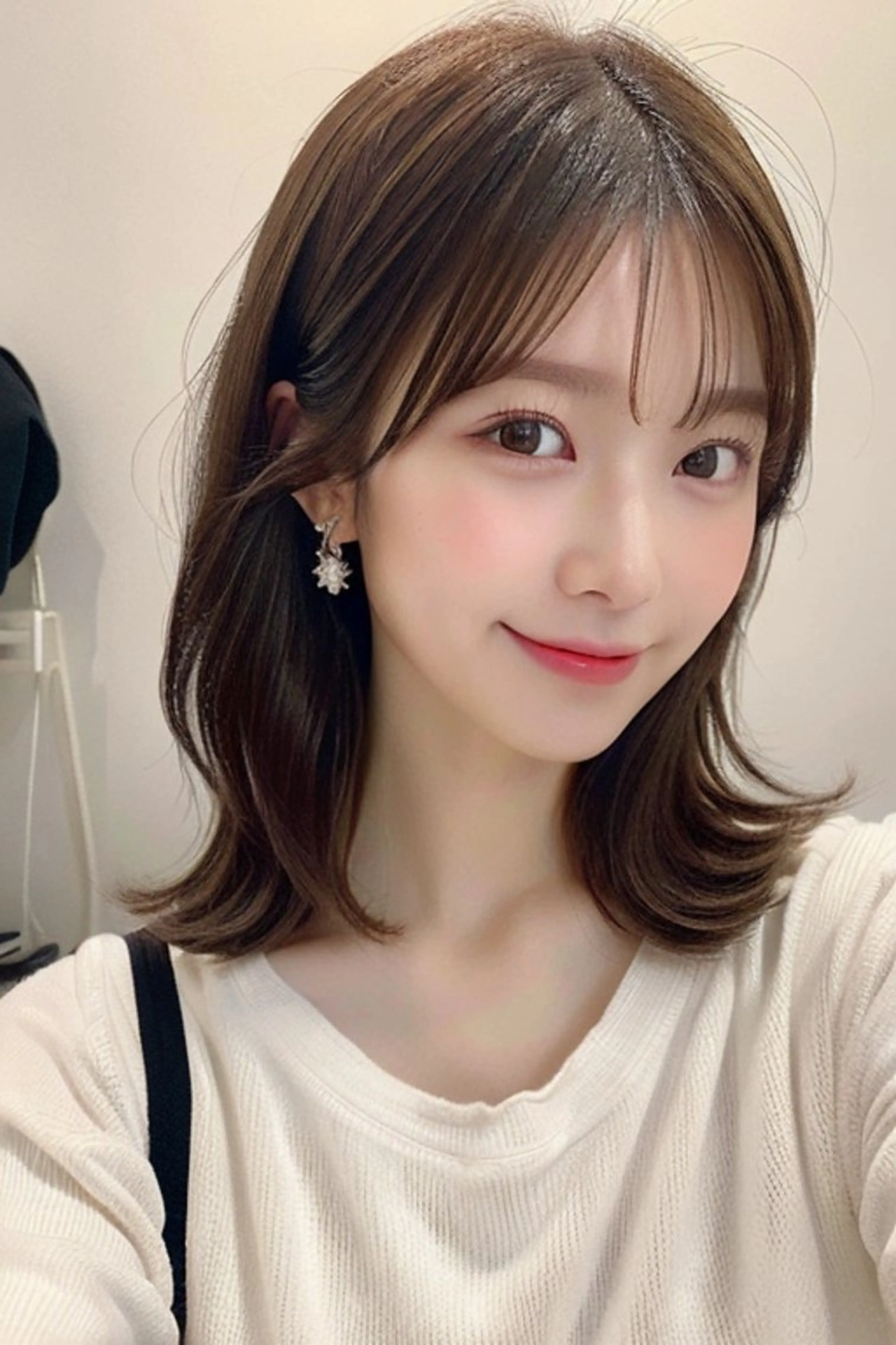 ミディアム bambi PETZのヘアスタイル