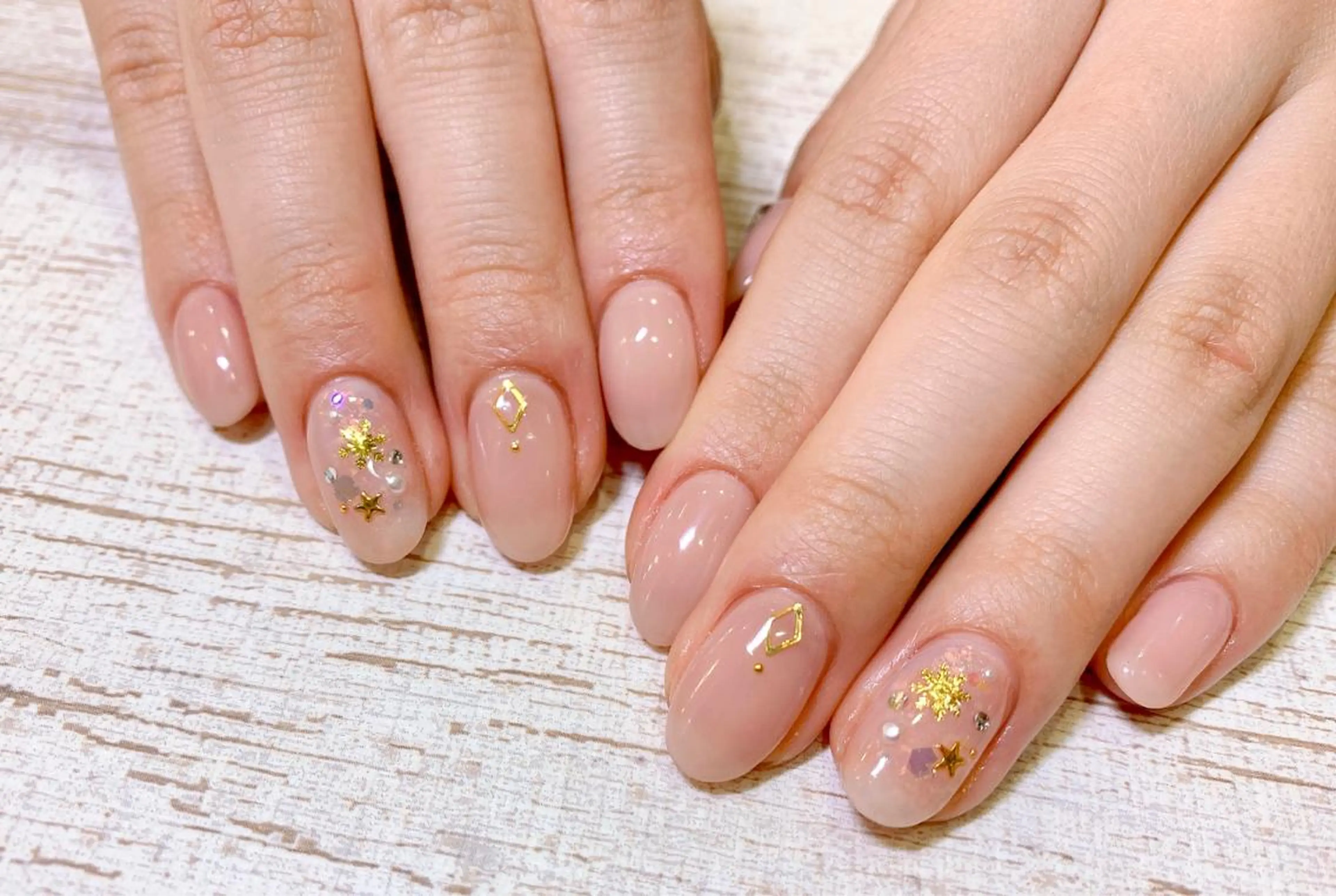 ネイル 冬ネイル クリスマス Lino+ ネイル&よもぎ蒸しのエステ・リラクイメージ