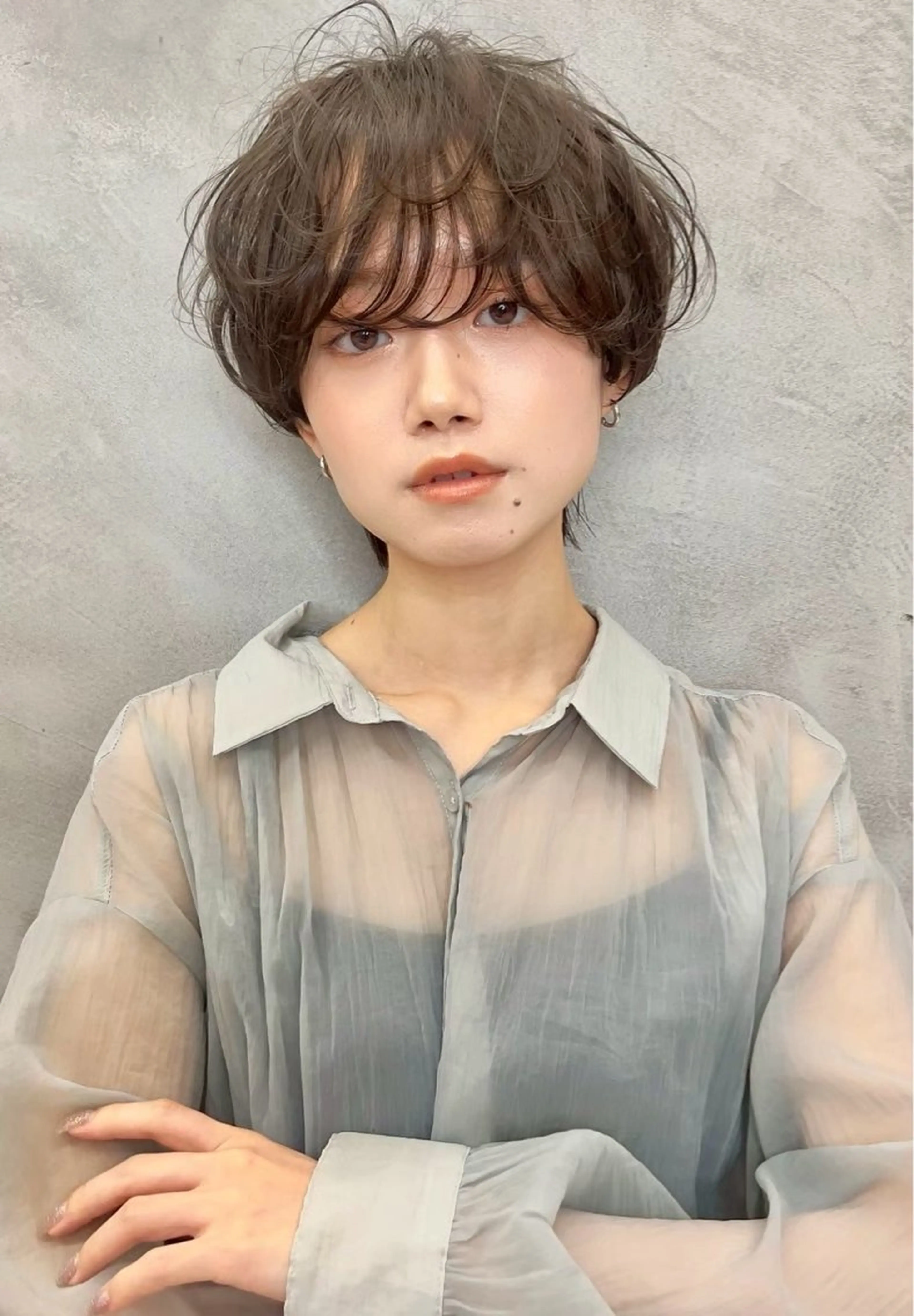 ショート カット パーマ Lond profil 浦和所属・設樂彩乃 /浦和/韓国ヘアのヘアスタイル