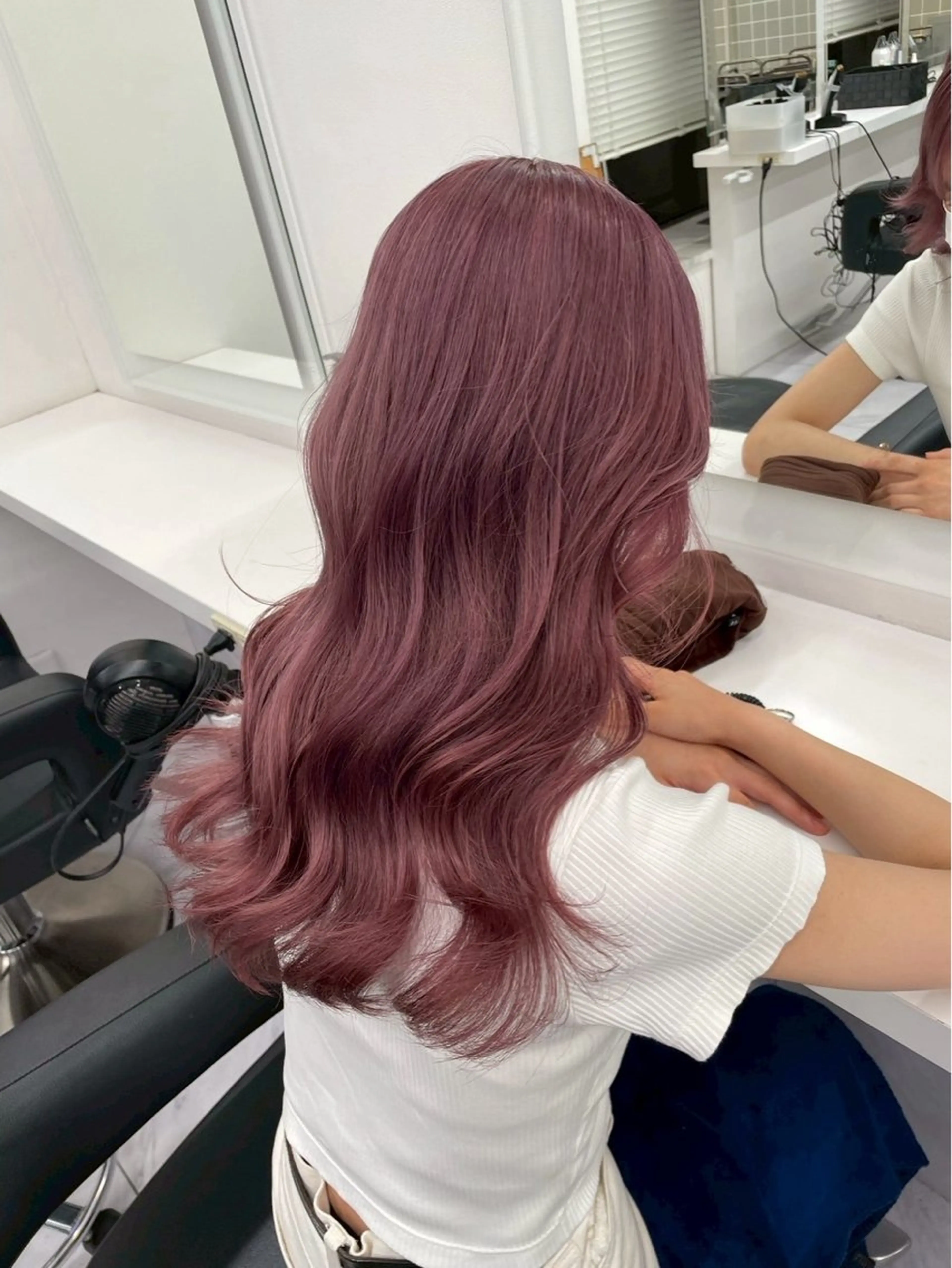 ロング ヘアカラー 🫧うる艶透明感🫧 RION🫧横浜🫧のヘアスタイル