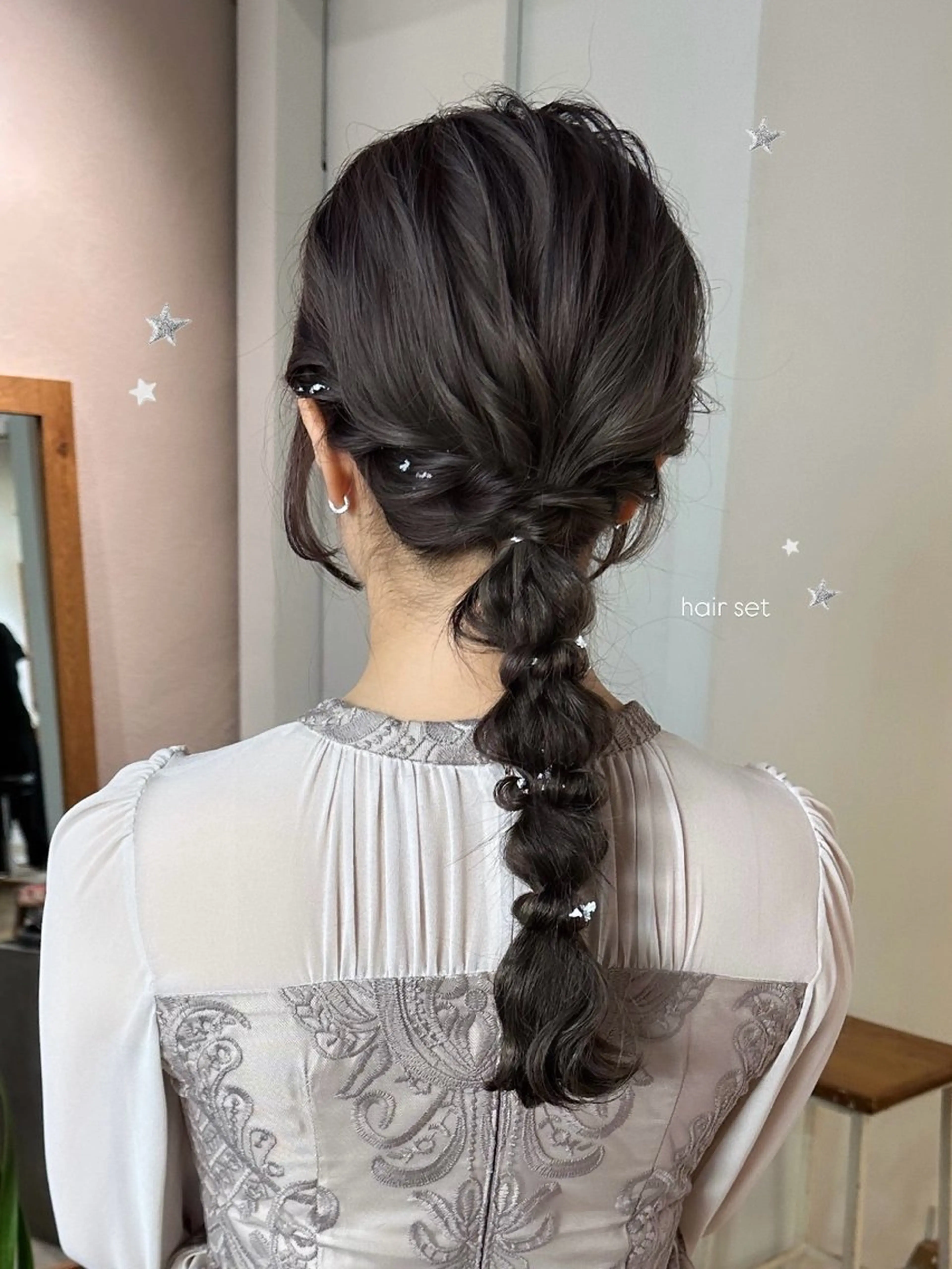 ロング ヘアアレンジ ヘアセット 暖色/レイヤーカット 🌙オノユリカのヘアスタイル