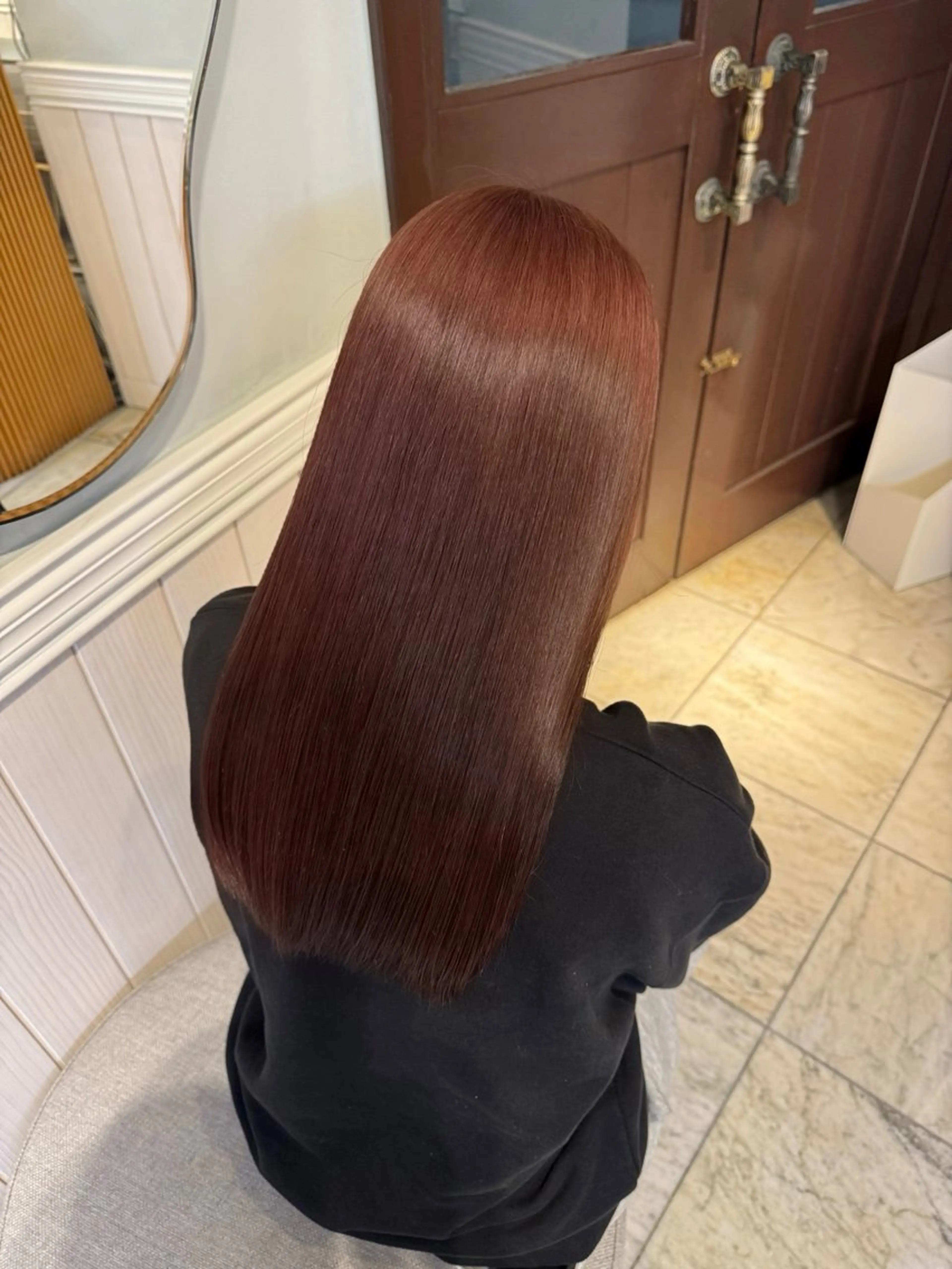 ワンカラー+Aujua4・5stepトリートメント🎀🫧の写真