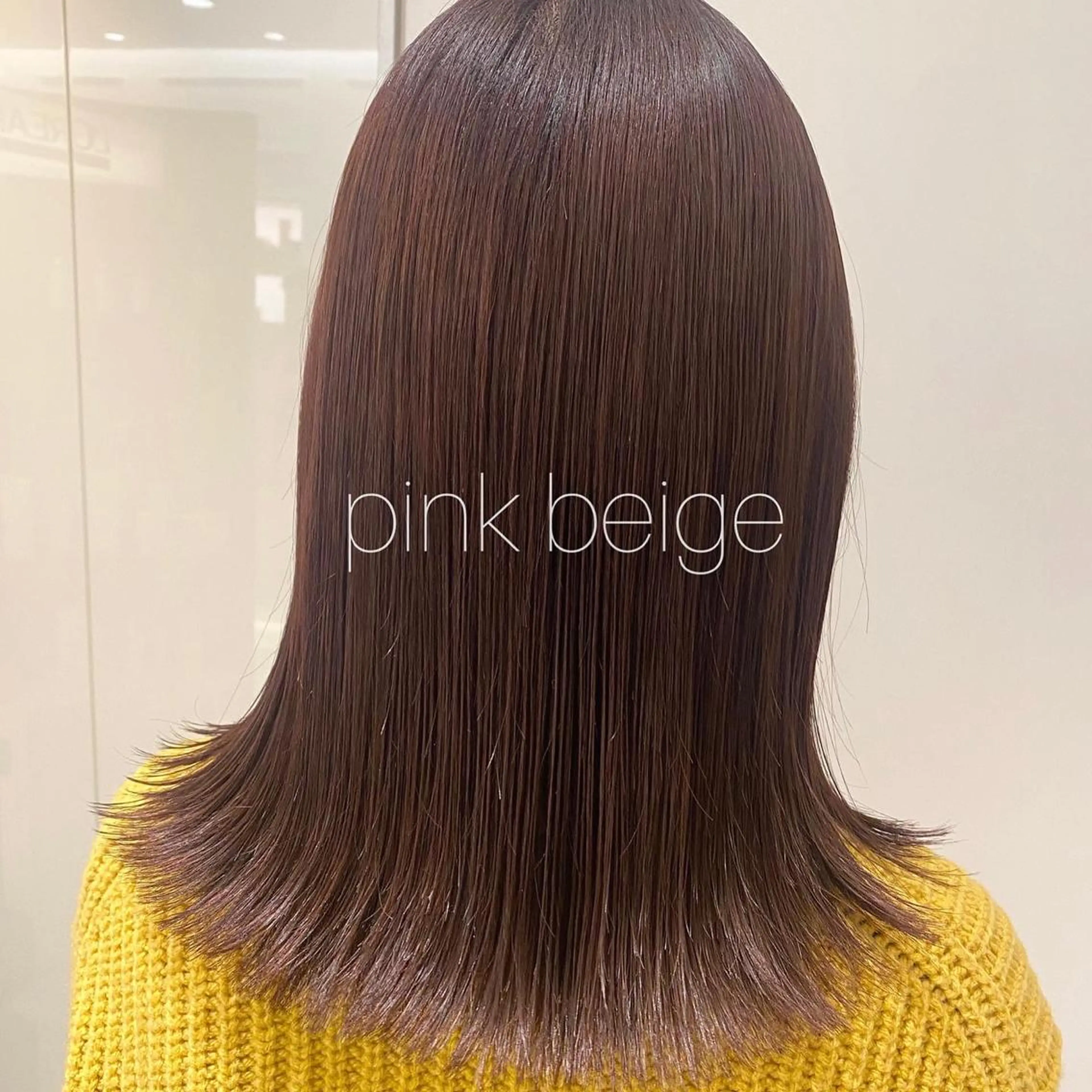ミディアム カラー カット ヘアカラー トリートメント マンツーマン施術🫧 アレンジ/RINAのヘアスタイル