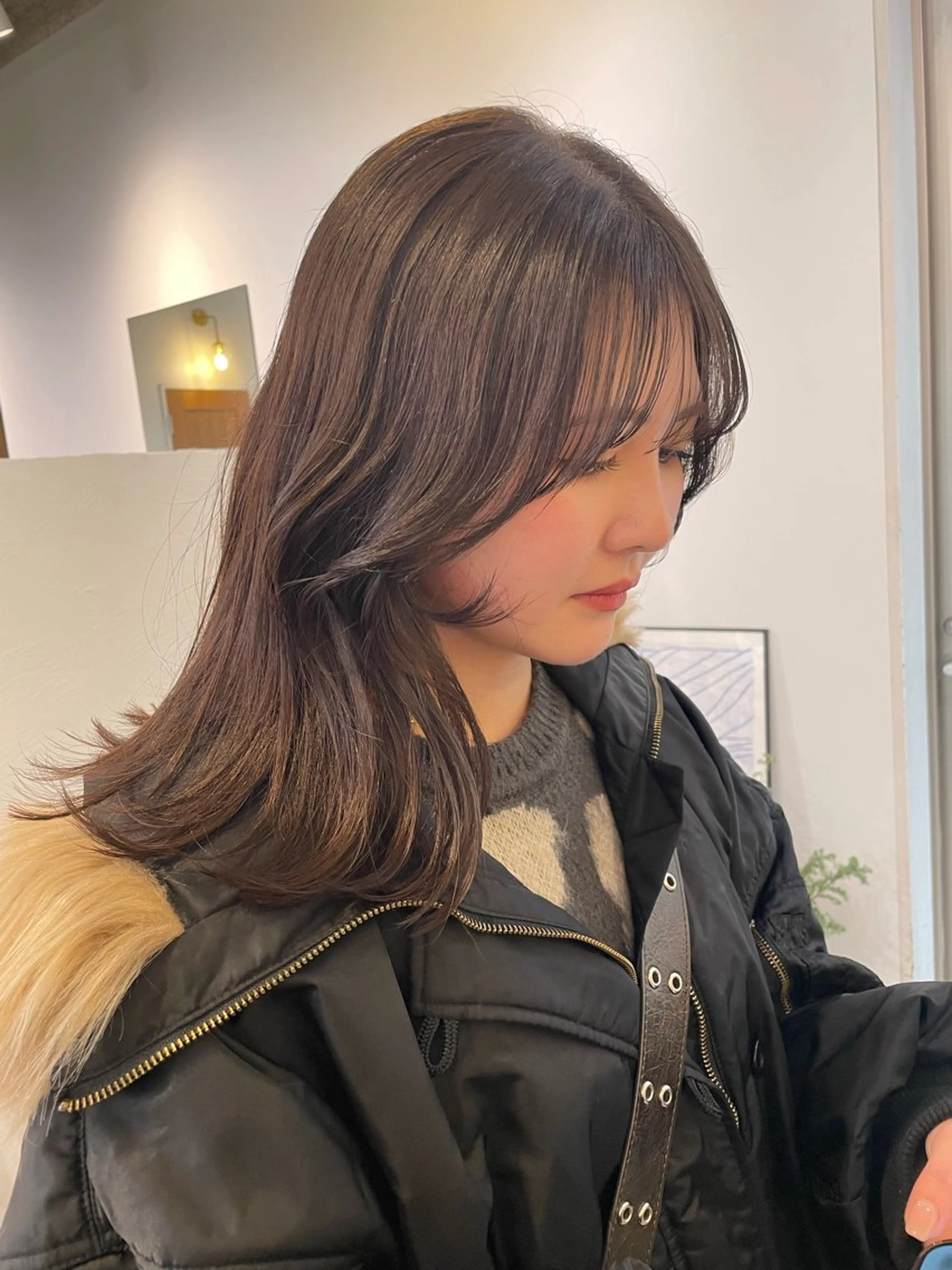 ミディアム カラー uyu所属・♡kyoka /  uyu♡のヘアスタイル