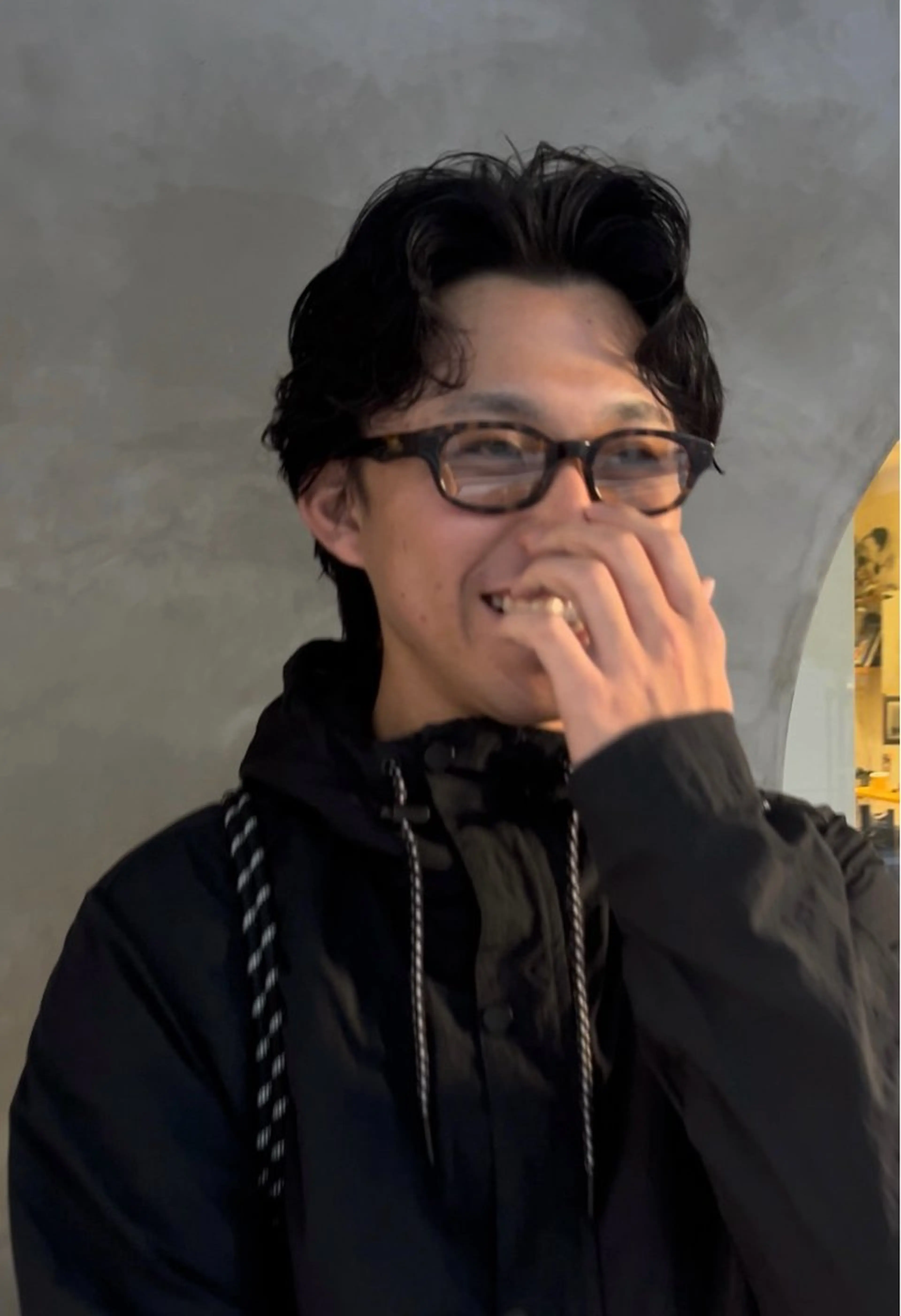 パーマ メンズ デザインカット/ パーマ/nanaのヘアスタイル